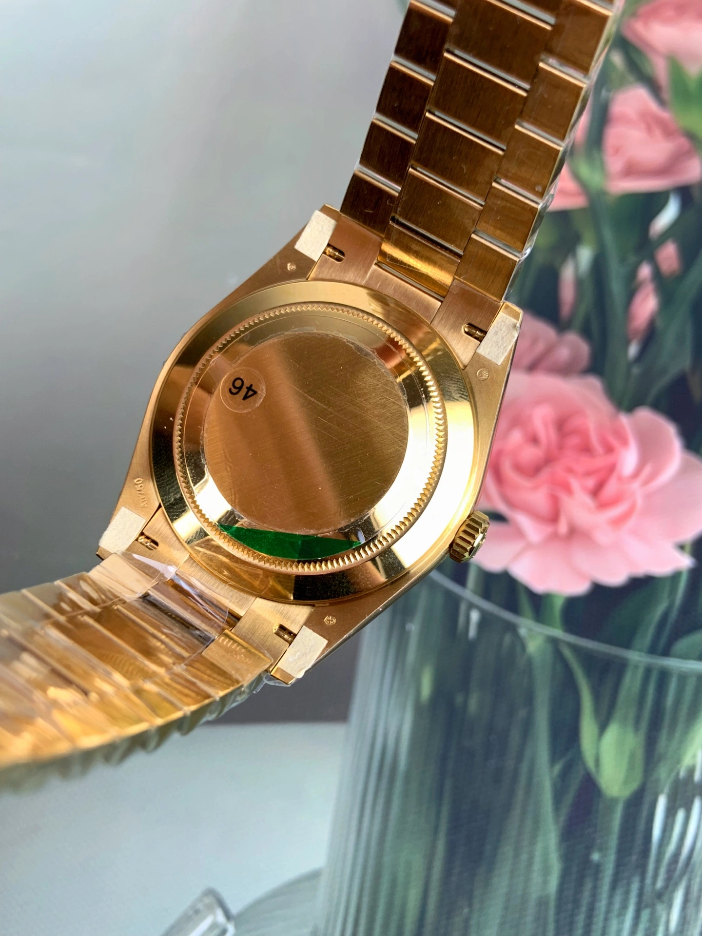 CBD Factory Rolex Day-Date 40 Yellow Gold Black Baguette Diamond Dial (228238) V2 1:1 Super Clone – DD3255 Movement Breathable 175