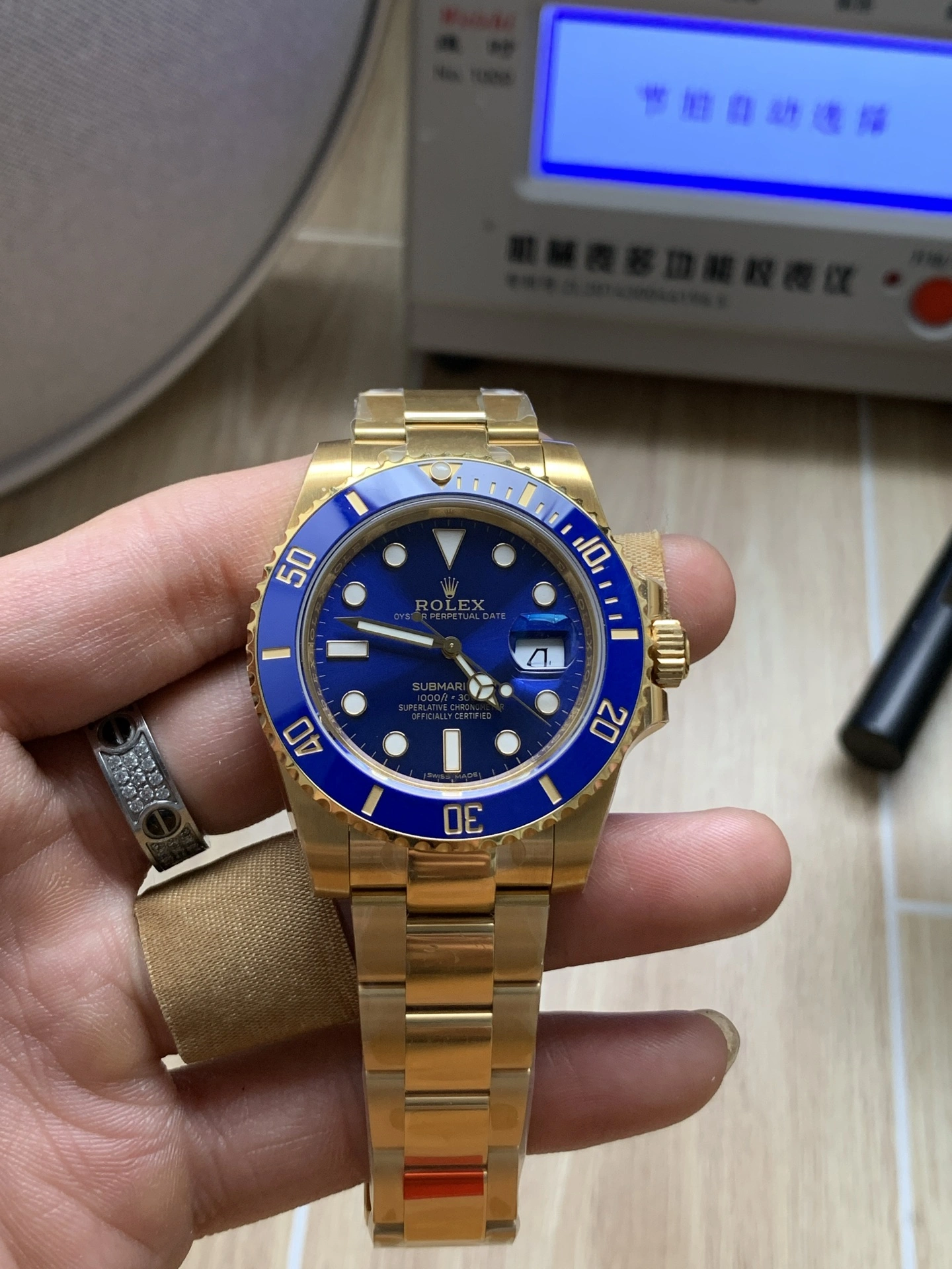 CBD Factory Rolex Submariner Date “Solid Gold Blue” 41mm (126618LB) 1:1 Super Clone – DD3235 Movement Trendy 194