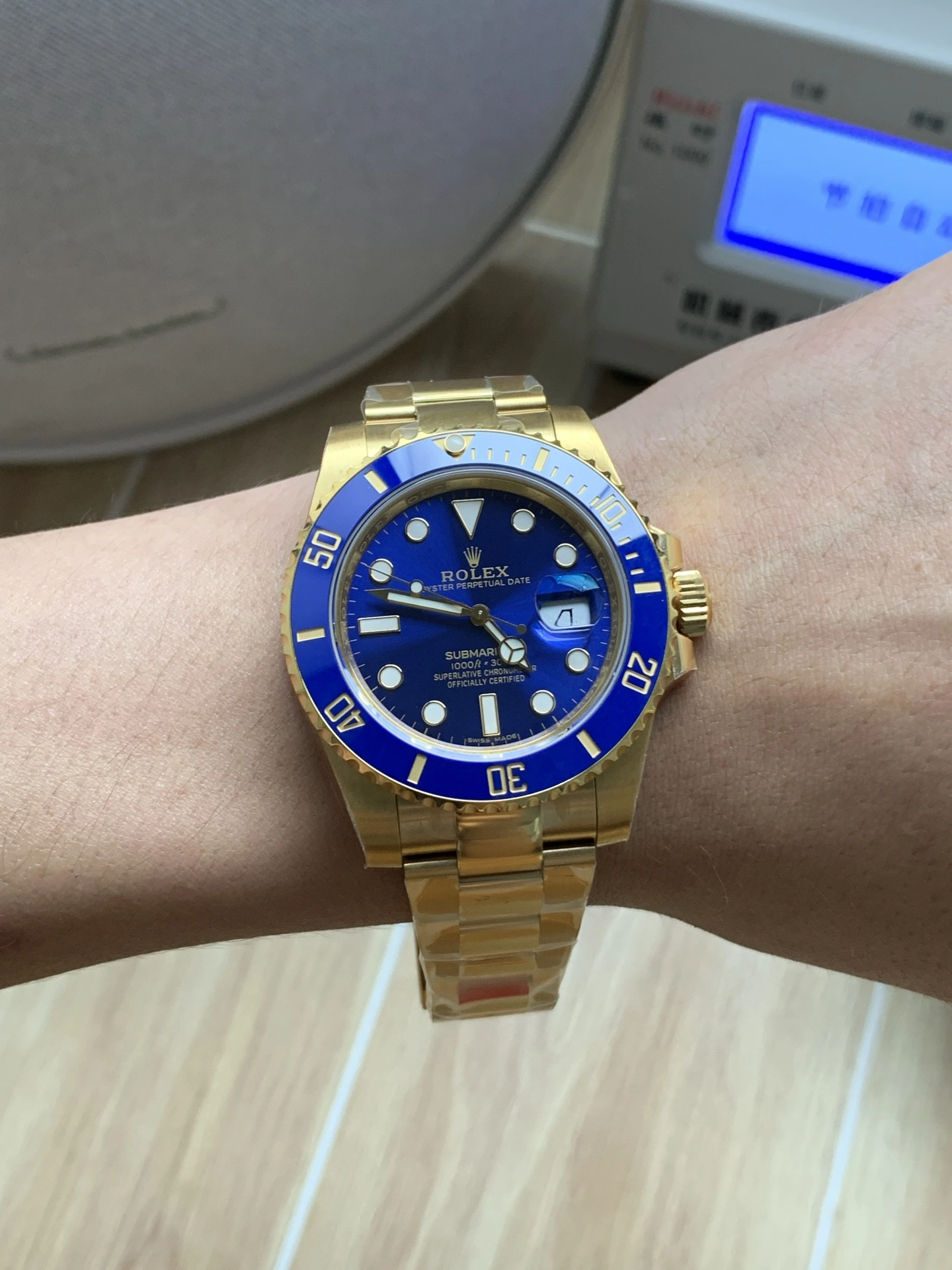 CBD Factory Rolex Submariner Date “Solid Gold Blue” 41mm (126618LB) 1:1 Super Clone – DD3235 Movement Trendy 194