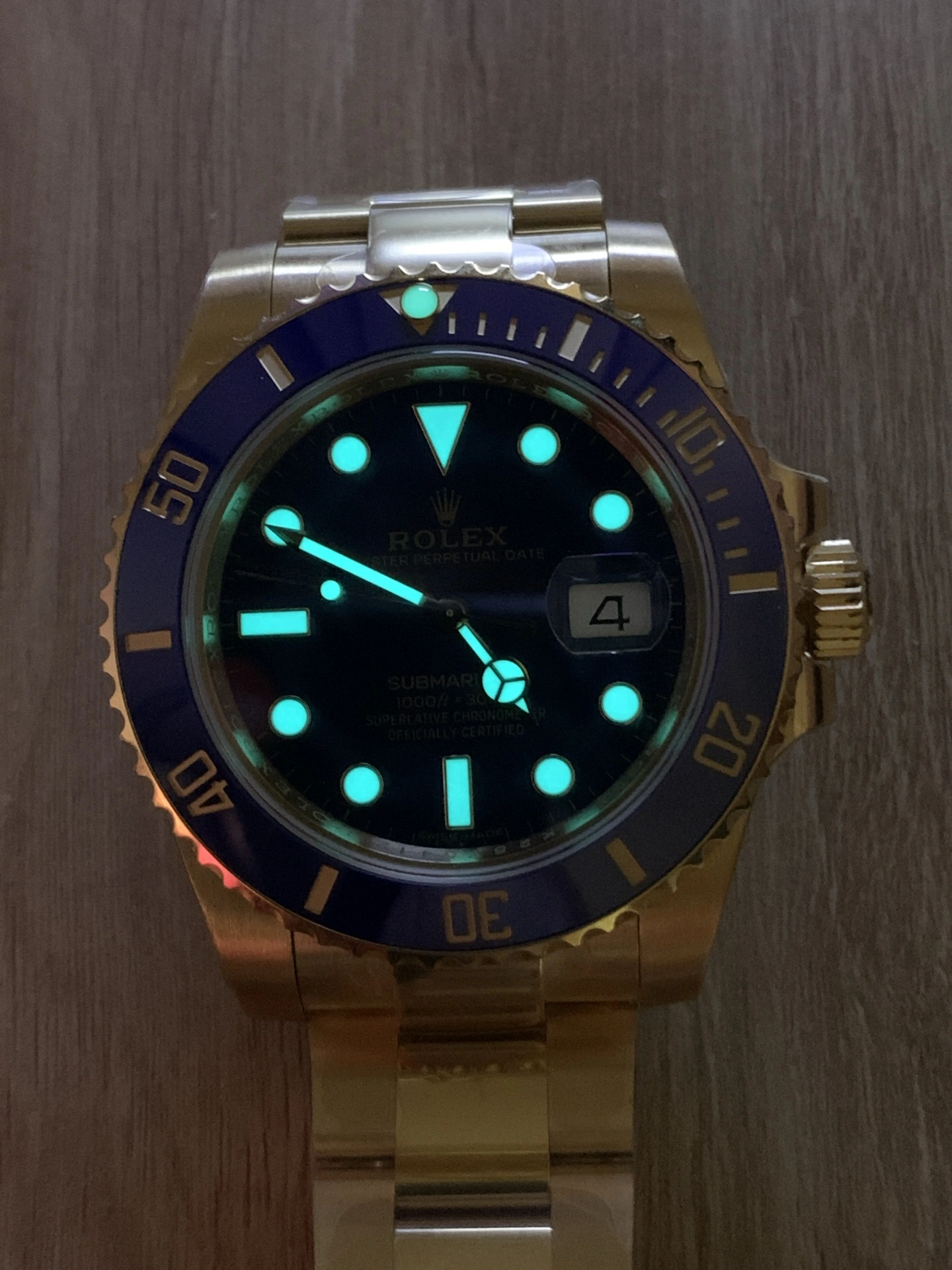 CBD Factory Rolex Submariner Date “Solid Gold Blue” 41mm (126618LB) 1:1 Super Clone – DD3235 Movement Trendy 194