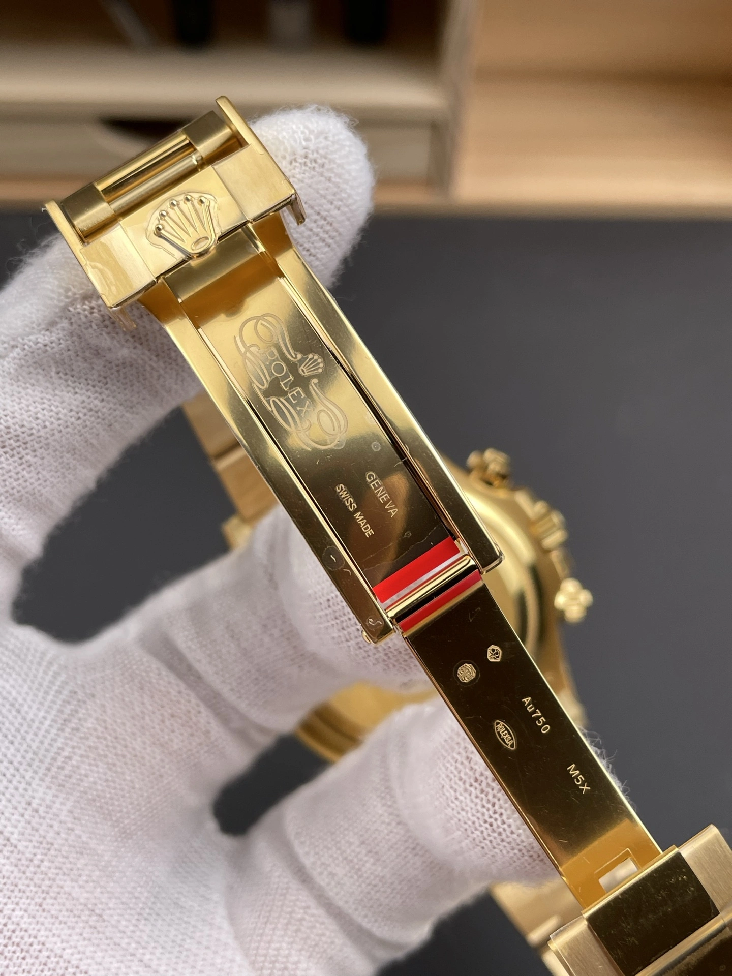 QuickDry CBD Factory Rolex Cosmograph Daytona 40mm Champagne Dial Yellow Gold (126508) 1:1 Super Clone – DD4131 Movement 33