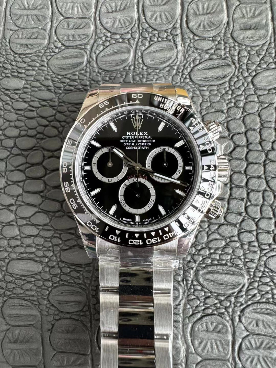 CBD Factory Rolex Cosmograph Daytona Black Dial Black Ceramic Bezel(126500LN) 1:1 Super Clone – DD4131 Movement ComfortFit 1