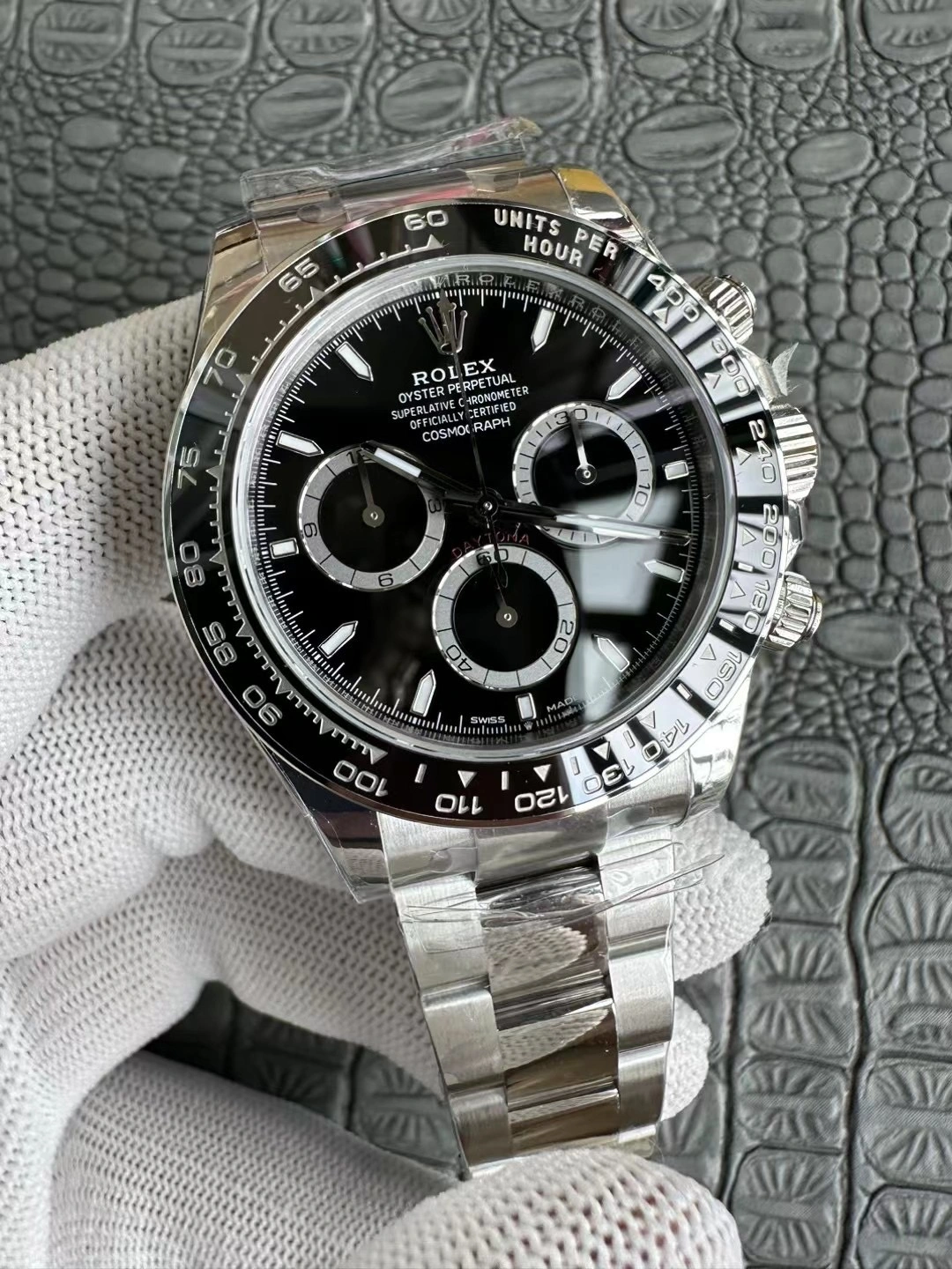 CBD Factory Rolex Cosmograph Daytona Black Dial Black Ceramic Bezel(126500LN) 1:1 Super Clone – DD4131 Movement ComfortFit 1