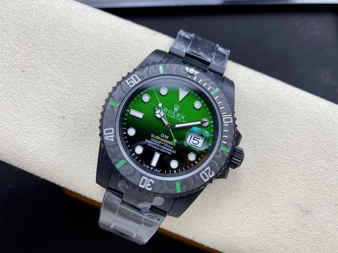 SportInspired CBD Factory Rolex Submariner Date “DiW Emerald” Custom Green Gradient Dial 1:1 Super Clone – DD3135 Movement 198