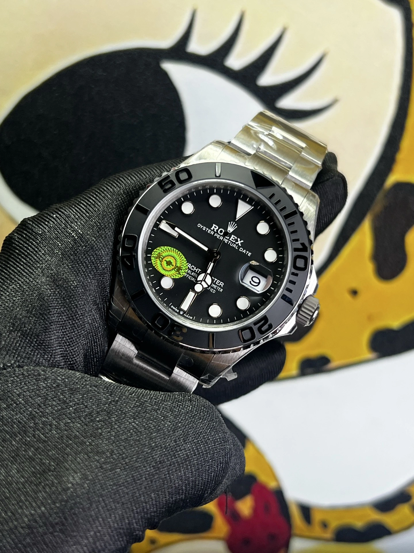 Timeless CBD Factory Rolex Yacht-Master Titanium 42mm Black Dial (226627) 1:1 Super Clone – DD3235 Movement 231