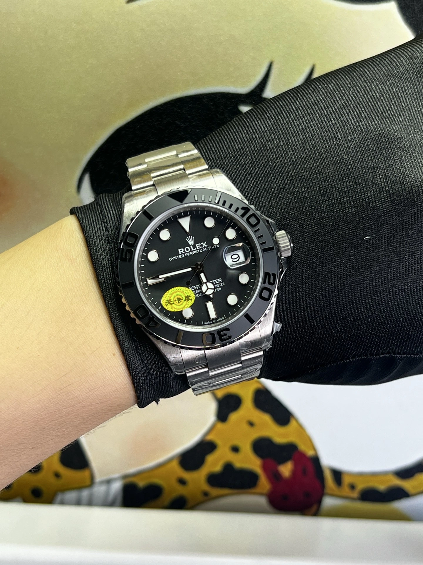 Timeless CBD Factory Rolex Yacht-Master Titanium 42mm Black Dial (226627) 1:1 Super Clone – DD3235 Movement 231