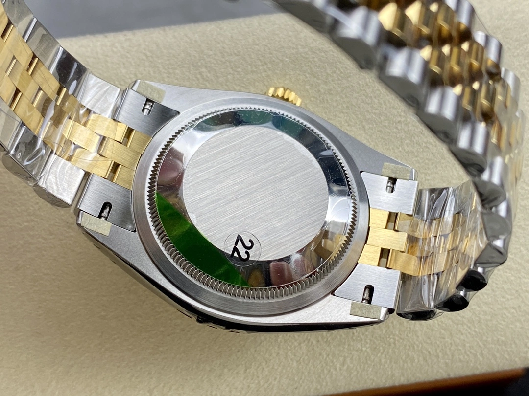 Affordable CBD Factory Rolex Datejust 36 Two-Tone Yellow Gold Golden Fluted Motif Diamond Dial (126233) 1:1 Super Clone – DD3235 Movement 96
