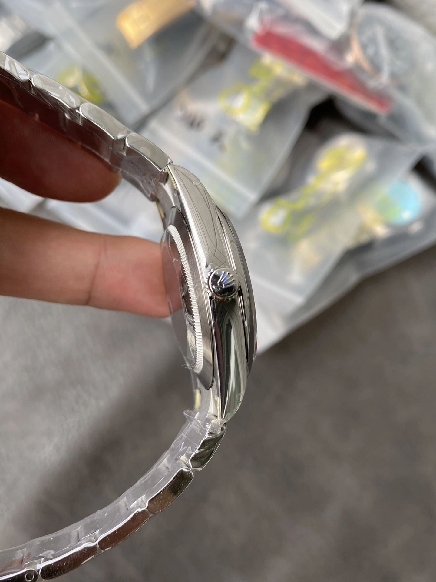 CBD Factory Rolex Oyster Perpetual 41mm Yellow Dial Smooth Bezel Oyster Bracelet(124300) 1:1 Super Clone – DD3230 Movement SportInspired 164