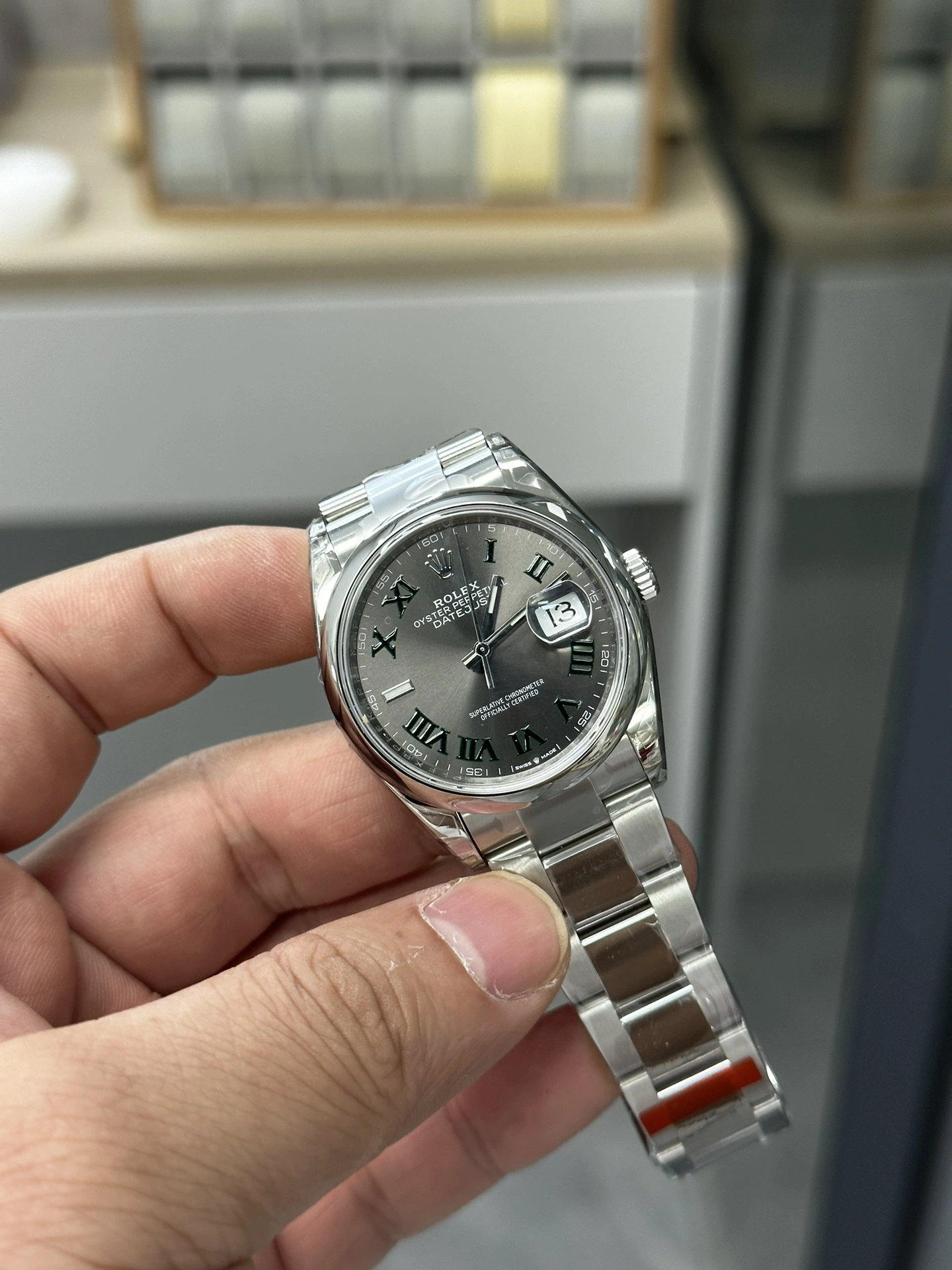 CBD Factory Rolex Datejust 36mm “Wimbledon” Dial Smooth Bezel Oyster Bracelet (126200) 1:1 Super Clone – DD3235 Movement Breathable 98