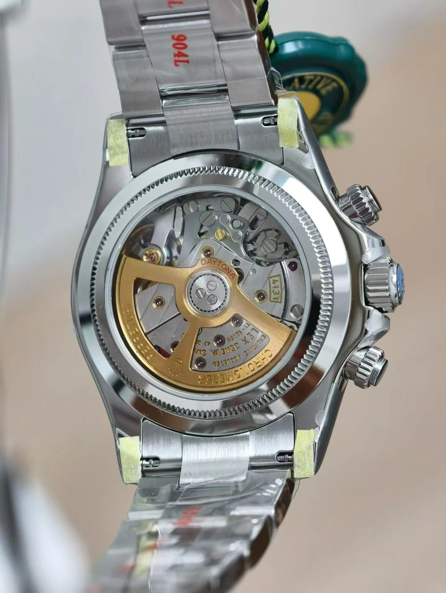 Seasonal CBD Factory Rolex Cosmograph Daytona 40mm “Panda” White Dial Exhibition Caseback (126502LN) 1:1 Super Clone – DD4131 Movement 4