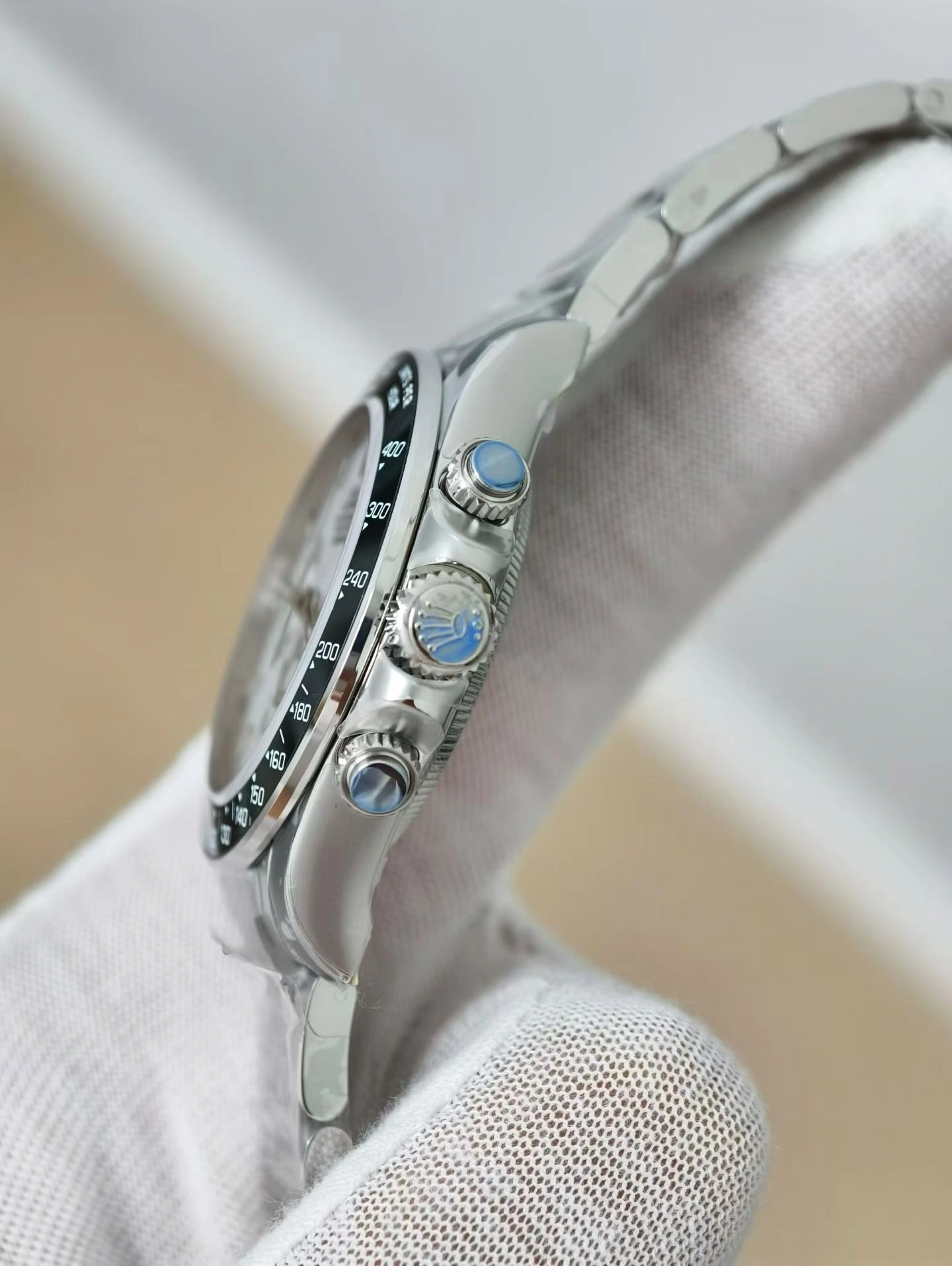 Seasonal CBD Factory Rolex Cosmograph Daytona 40mm “Panda” White Dial Exhibition Caseback (126502LN) 1:1 Super Clone – DD4131 Movement 4