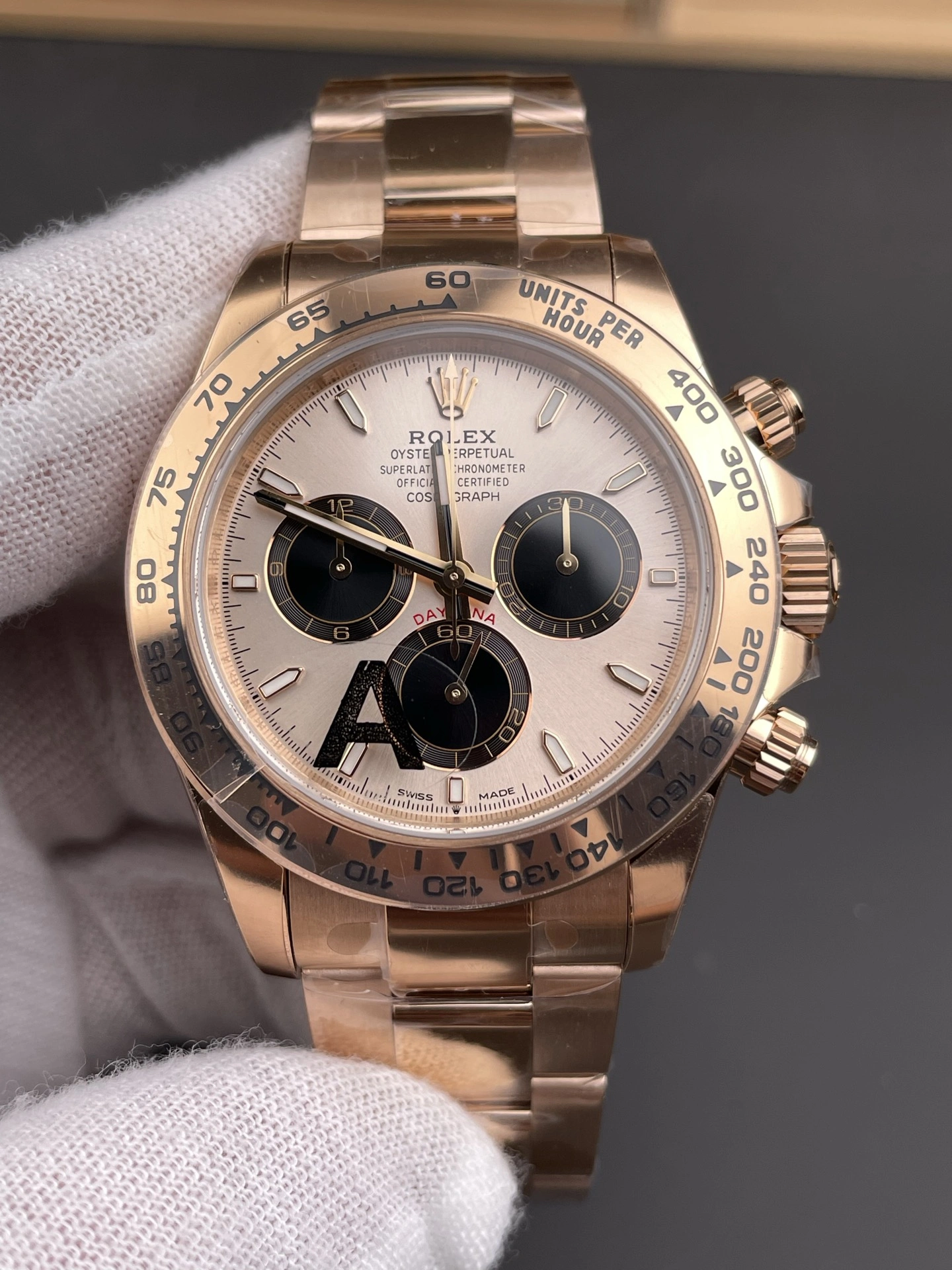 CBD Factory Rolex Cosmograph Daytona Full Rose Gold “Panda” Dial (126505) 1:1 Super Clone – DD4131 Movement Neat 20