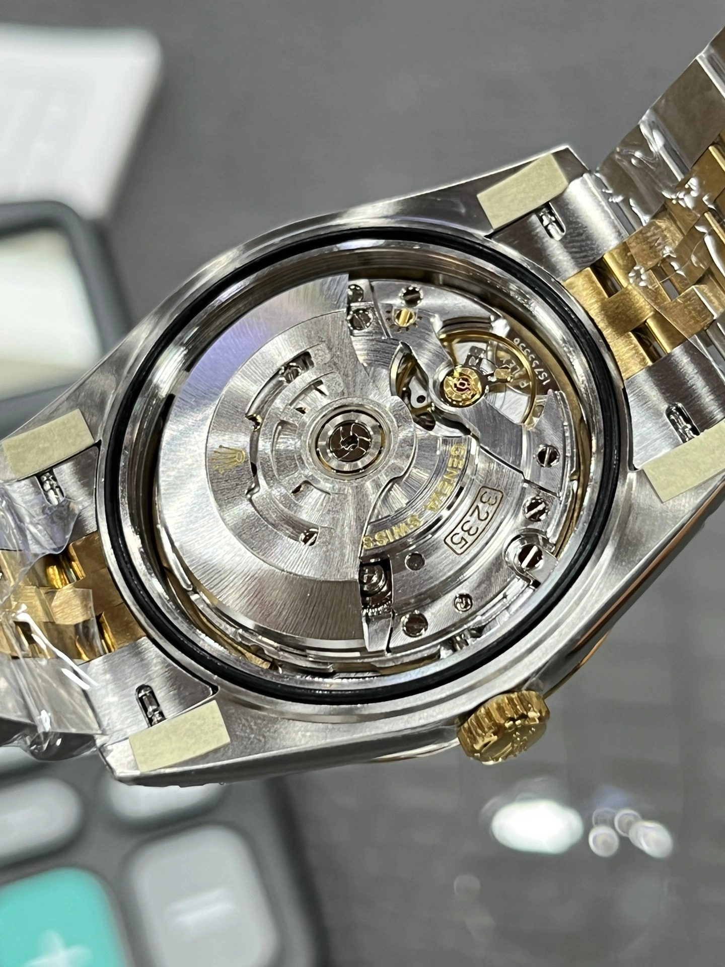 CBD Factory Rolex Datejust 41mm Two-Tone Yellow Gold Champagne Dial Fluted Bezel Jubilee Bracelet (126333) 1:1 Super Clone – DD3235 Movement HighPerformance 55