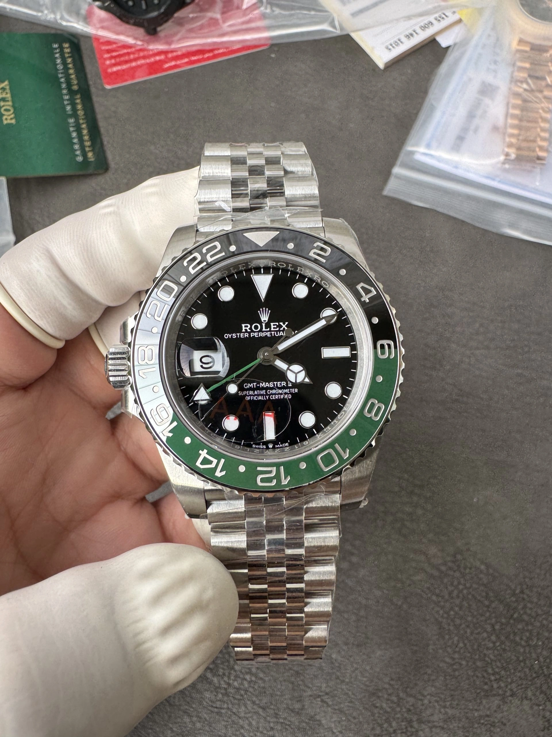FastDry CBD Factory Rolex GMT-Master II “Sprite” Black Green Ceramic Bezel Jubilee Bracelet(m126720vtnr-0002) 1:1 Super Clone – DD3285 Movement 149