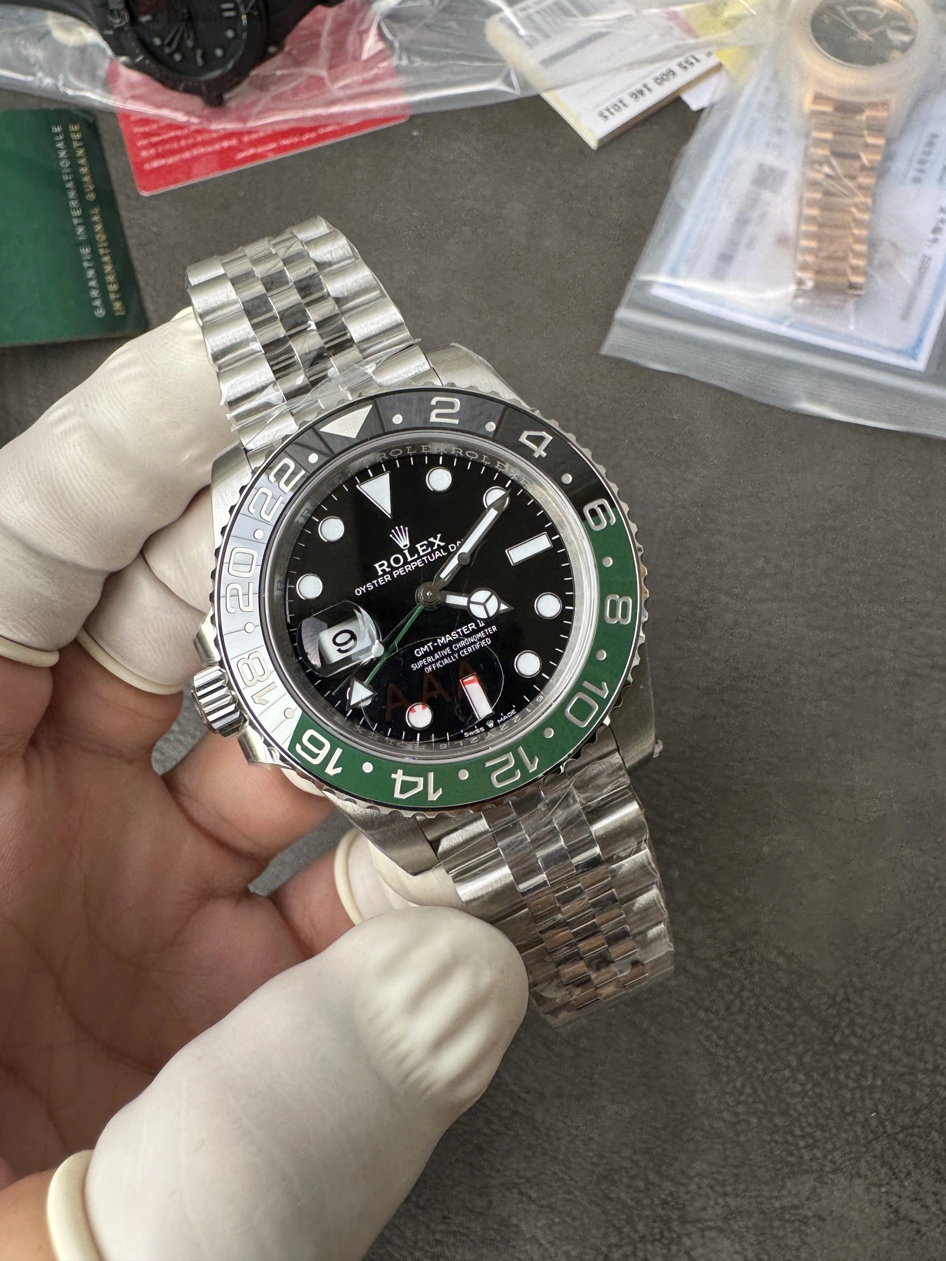 FastDry CBD Factory Rolex GMT-Master II “Sprite” Black Green Ceramic Bezel Jubilee Bracelet(m126720vtnr-0002) 1:1 Super Clone – DD3285 Movement 149
