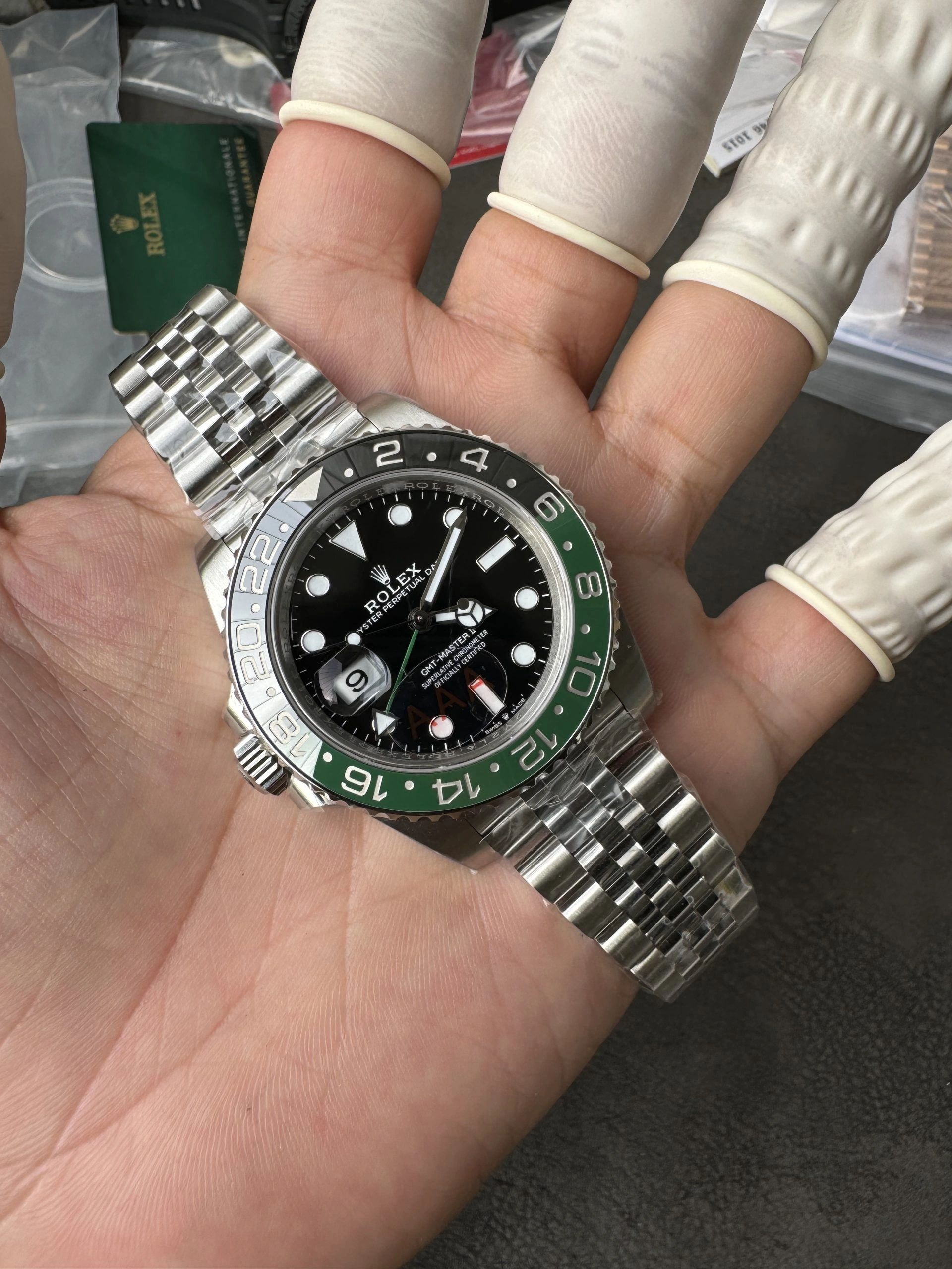 FastDry CBD Factory Rolex GMT-Master II “Sprite” Black Green Ceramic Bezel Jubilee Bracelet(m126720vtnr-0002) 1:1 Super Clone – DD3285 Movement 149