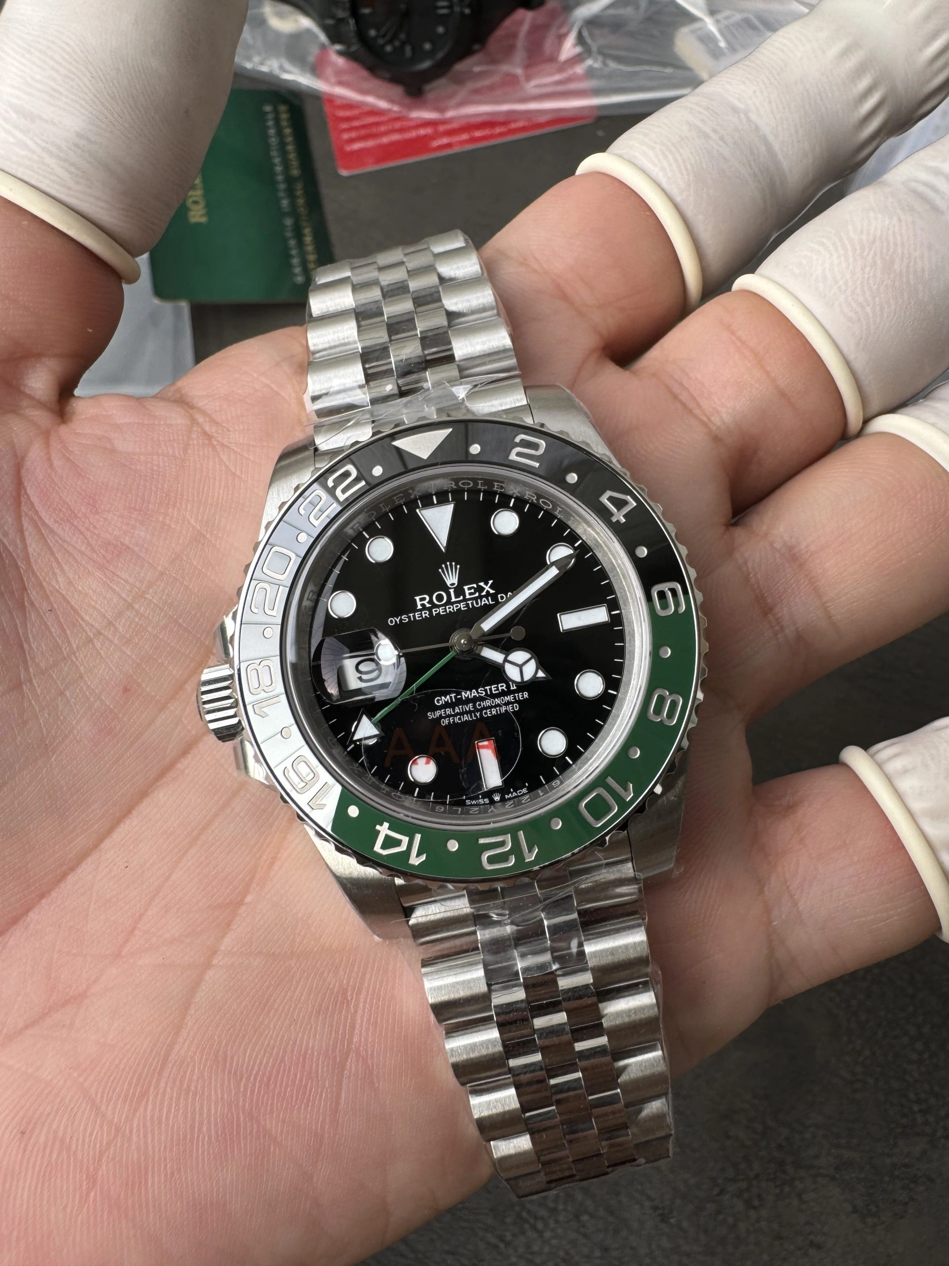 FastDry CBD Factory Rolex GMT-Master II “Sprite” Black Green Ceramic Bezel Jubilee Bracelet(m126720vtnr-0002) 1:1 Super Clone – DD3285 Movement 149