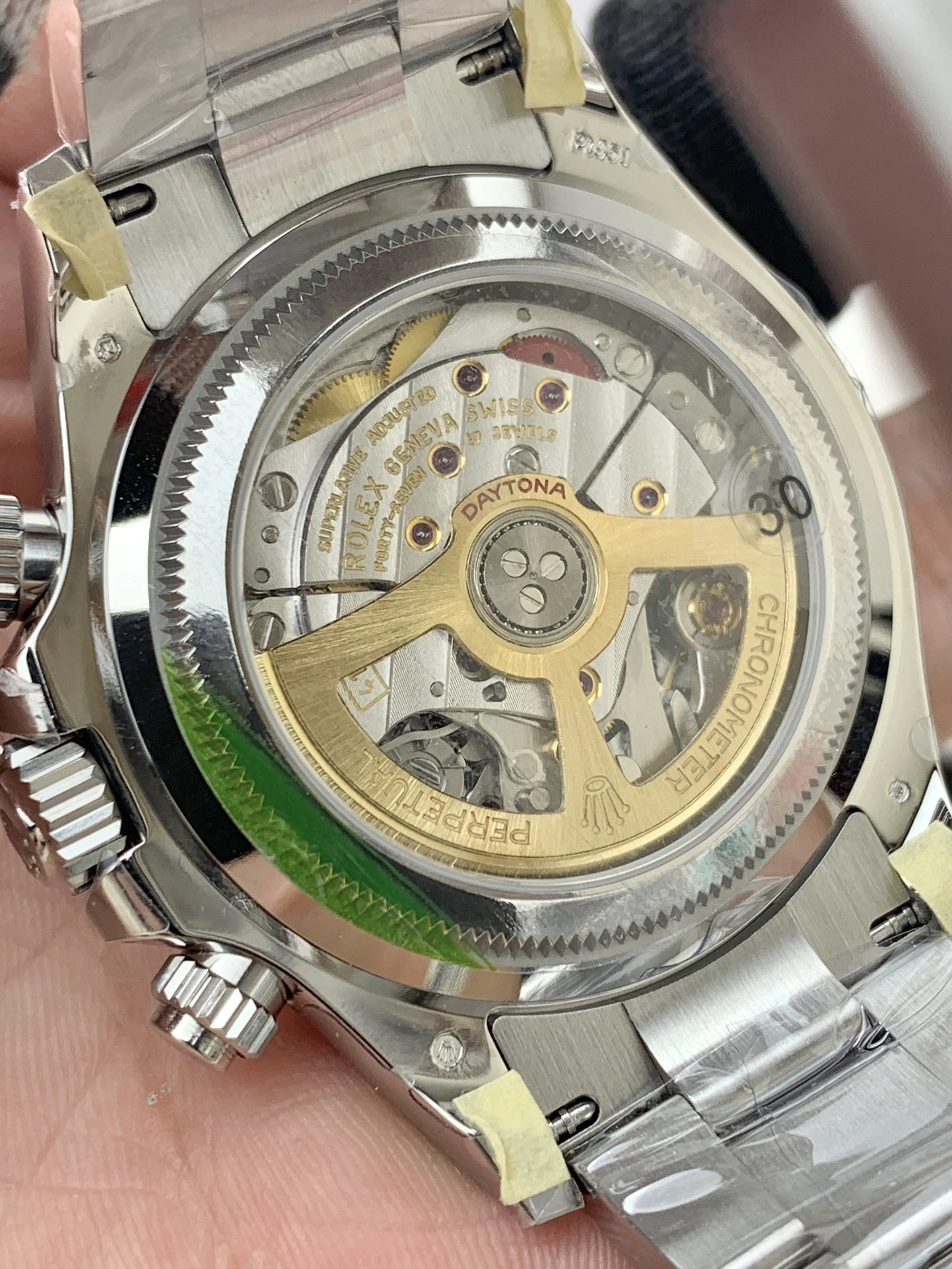 CBD Factory Rolex Cosmograph Daytona “Platona” Ice Blue Baguette Diamond Dial (126506) 1:1 Super Clone – DD4131 Movement Effortless 18