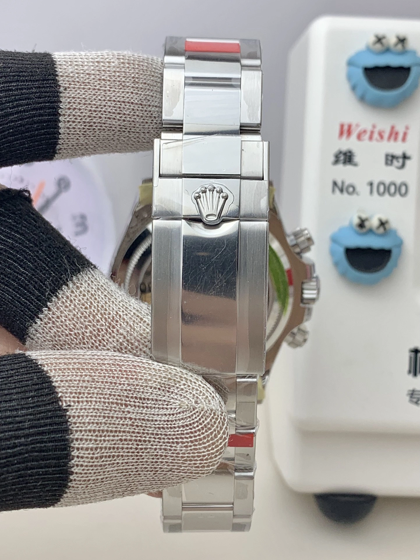 CBD Factory Rolex Cosmograph Daytona “Platona” Ice Blue Baguette Diamond Dial (126506) 1:1 Super Clone – DD4131 Movement Effortless 18
