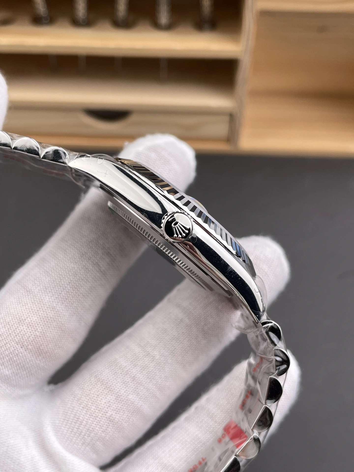 CBD Factory (V2) Rolex Datejust 41mm Silver Sunburst Dial Fluted Bezel Jubilee Bracelet (126334) 1:1 Super Clone – DD3235 Movement Breathable 46