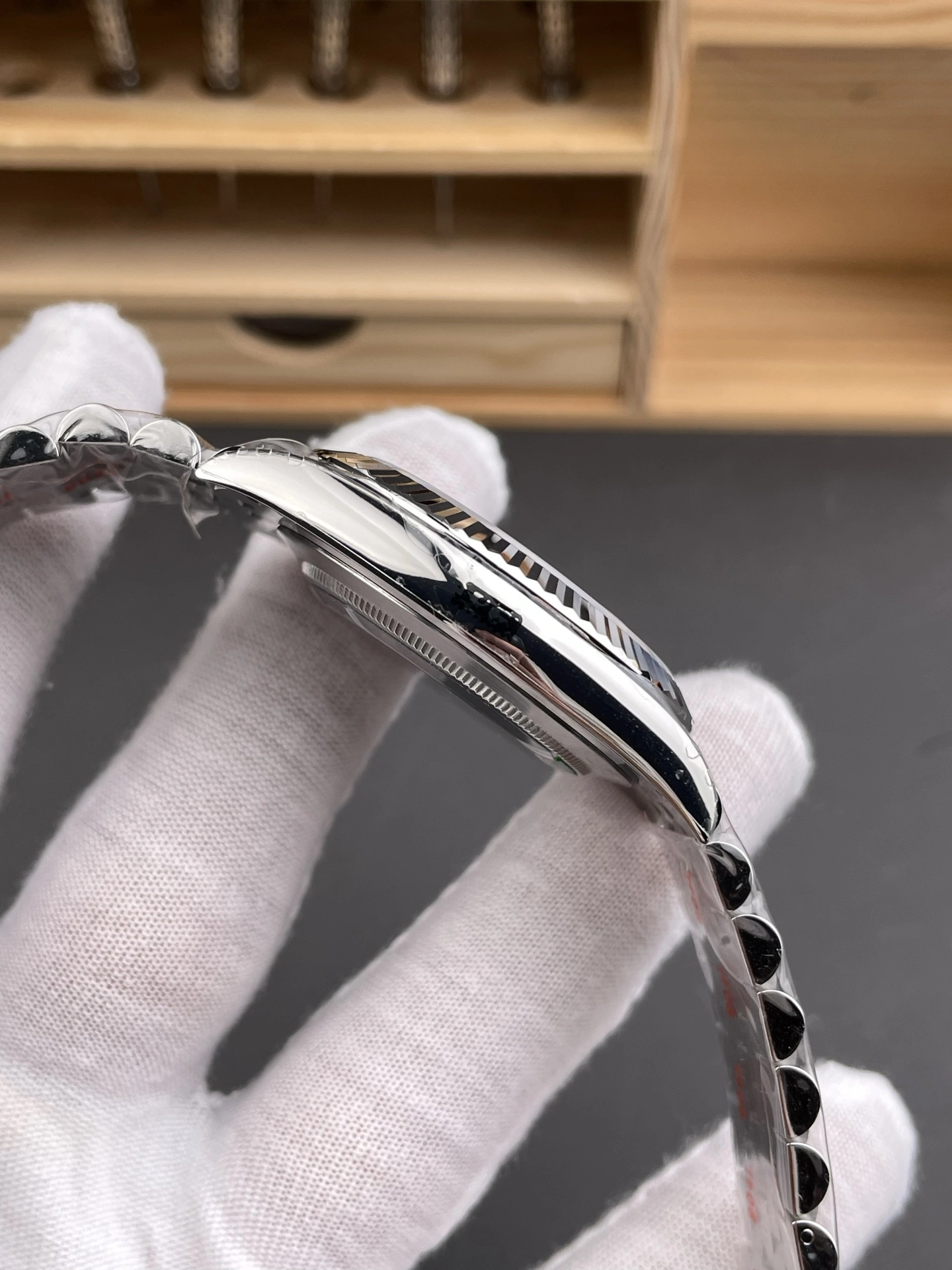 CBD Factory (V2) Rolex Datejust 41mm Silver Sunburst Dial Fluted Bezel Jubilee Bracelet (126334) 1:1 Super Clone – DD3235 Movement Breathable 46