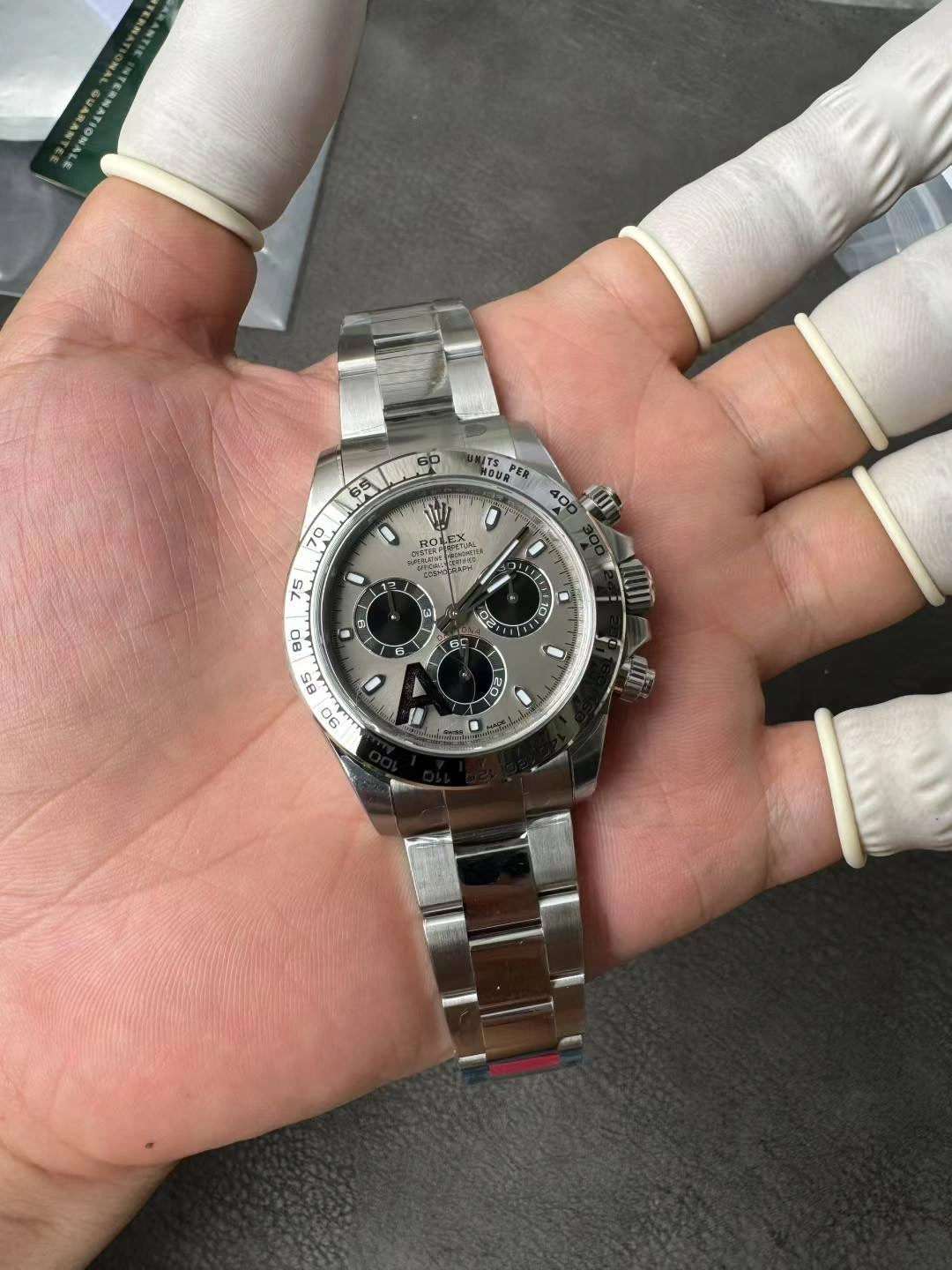 CBD Factory Rolex Cosmograph Daytona White Gold Slate Grey Dial (116509) 1:1 Super Clone – DD4130 Movement TechFriendly 35