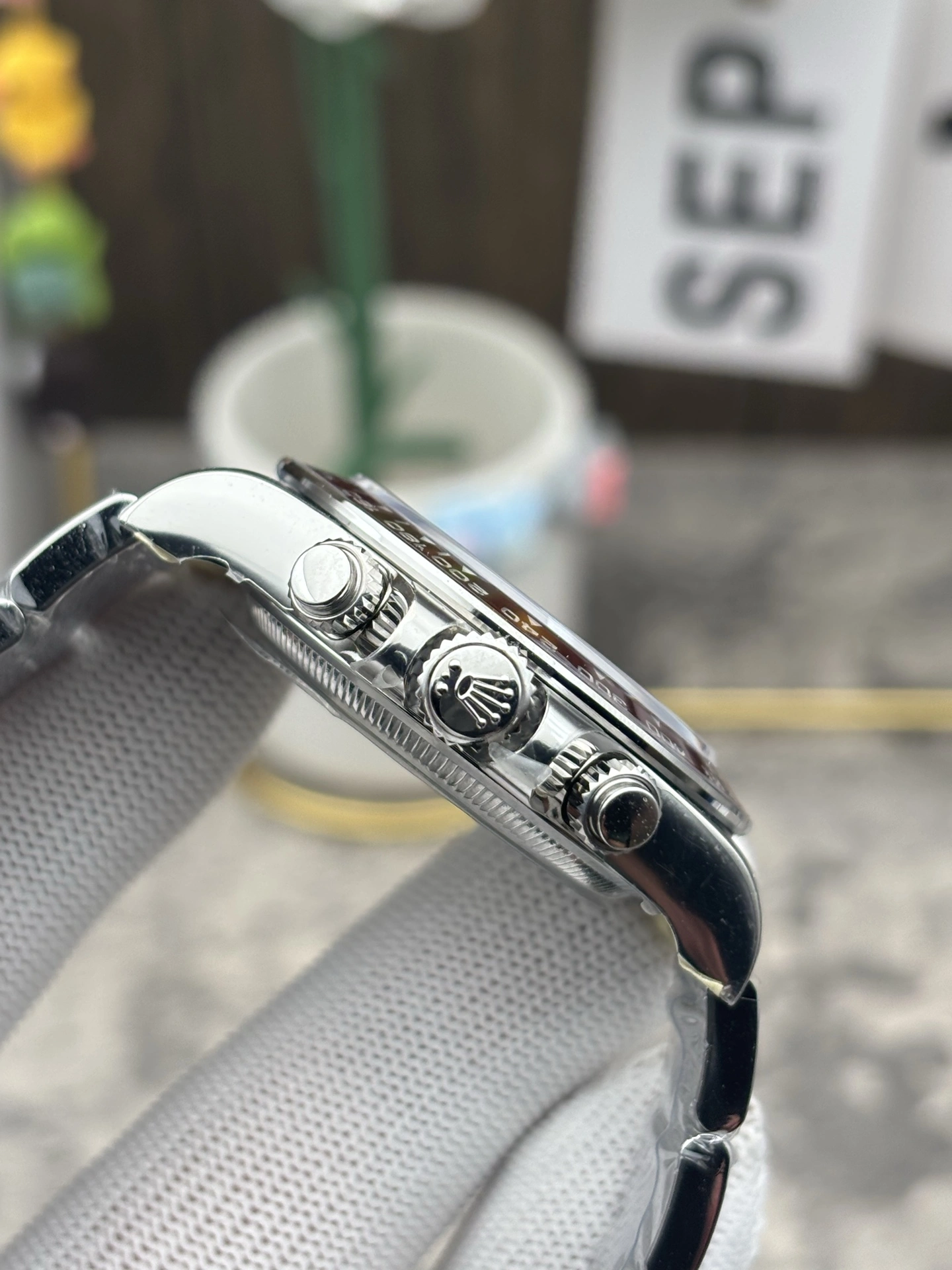 FashionForward CBD Factory Rolex Cosmograph Daytona “Ice Blue” Platinum (126506) 1:1 Super Clone – DD4131 Movement 12
