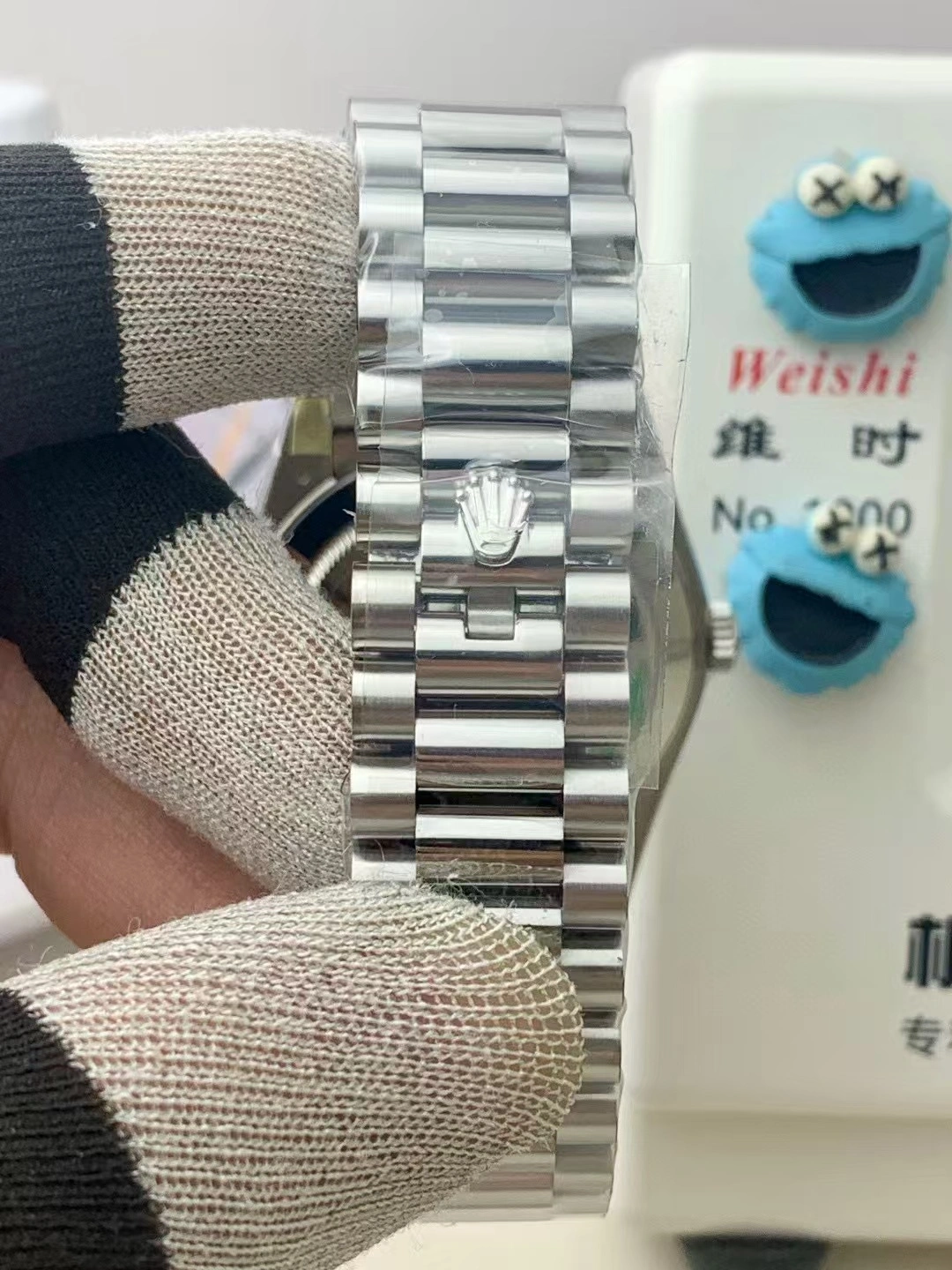 Reliable CBD Factory Rolex Day-Date 40 White Gold Black Dial (228239) V2 1:1 Super Clone – DD3255 Movement 128