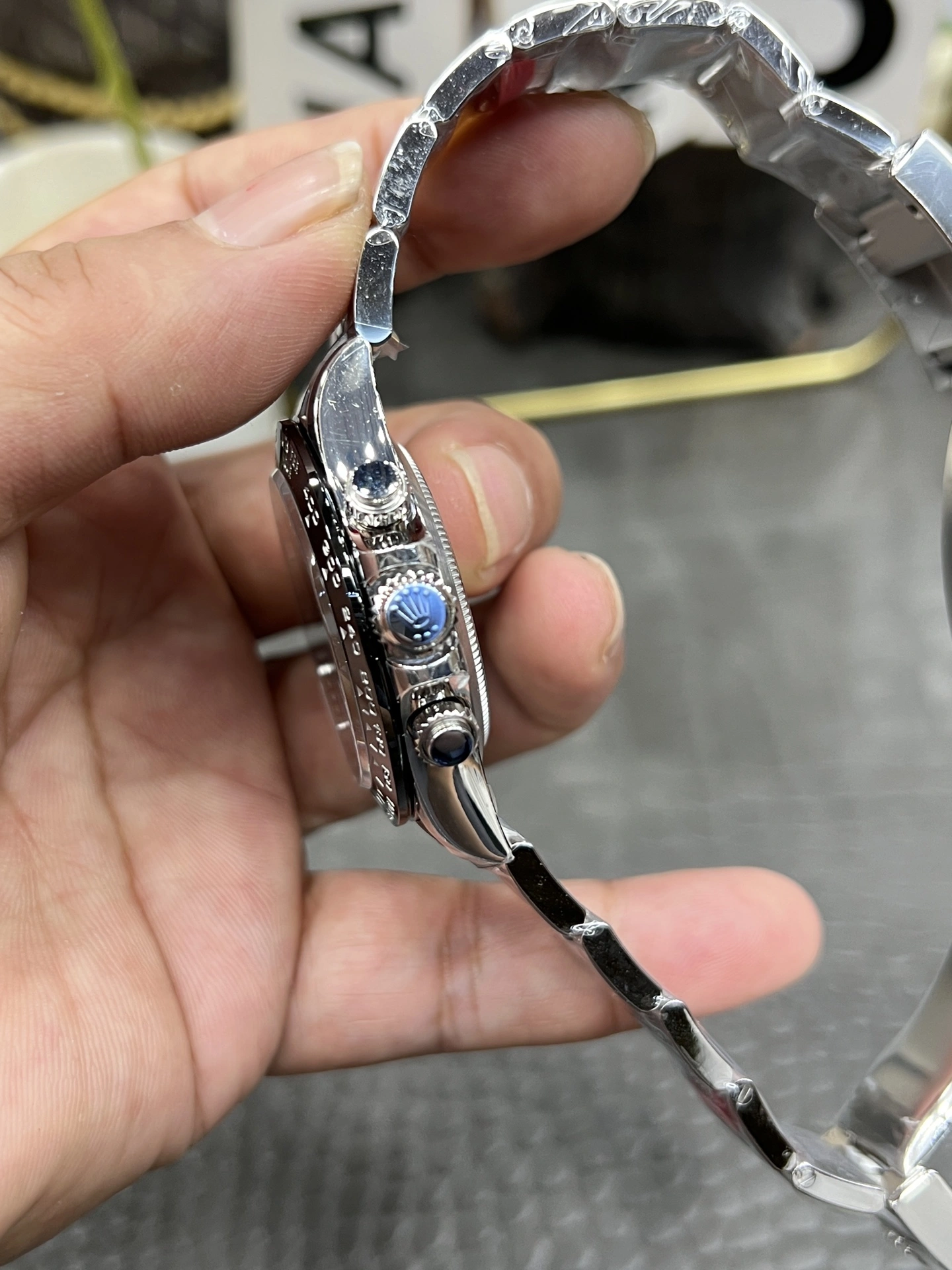 CBD Factory Rolex Cosmograph Daytona Black Dial Black Ceramic Bezel 40mm (116500LN) 1:1 Super Clone – DD4130 Movement TimelessDesign 34