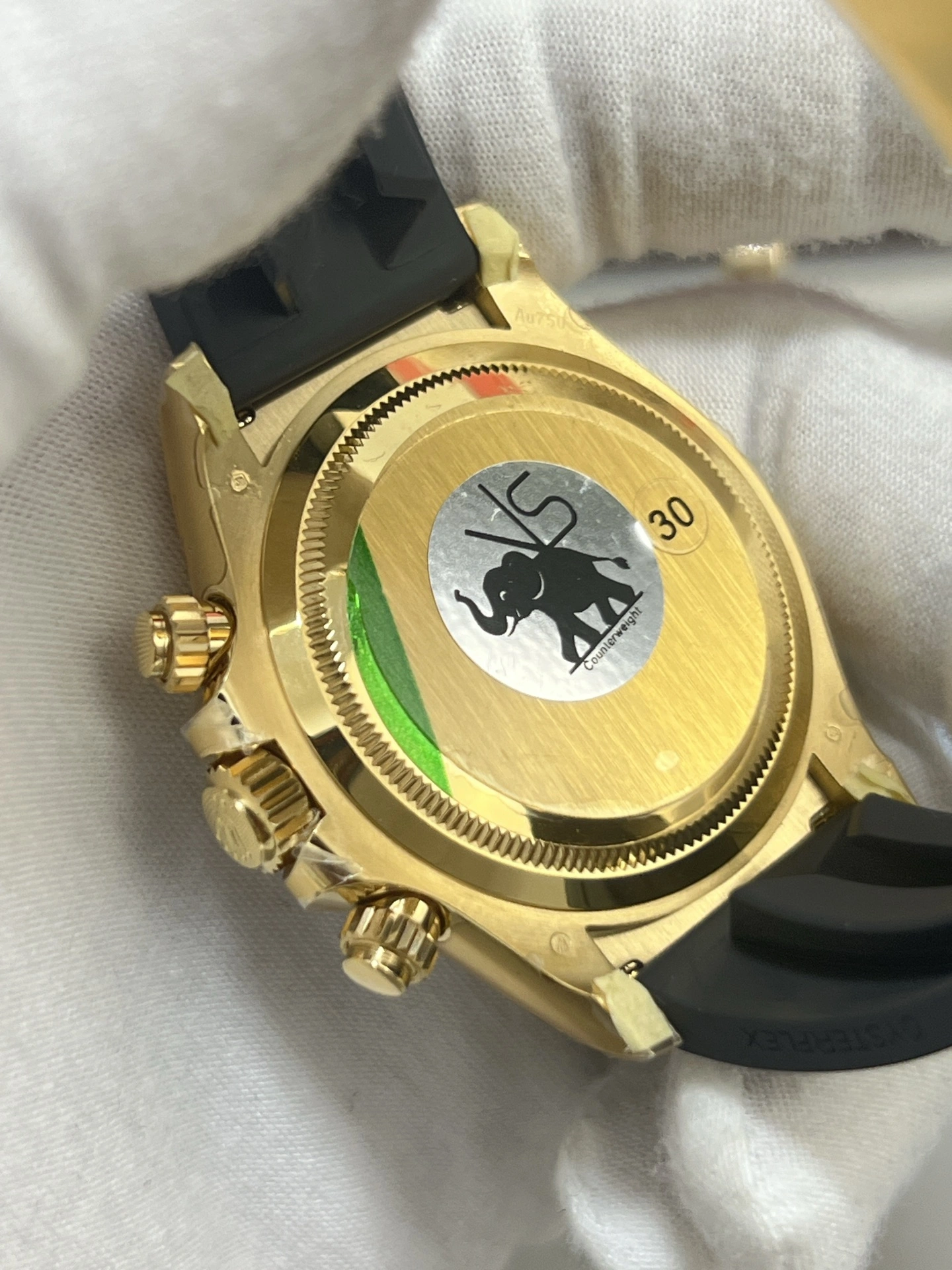Functional CBD Factory Rolex Cosmograph Daytona “Tiffany” Turquoise Dial Rubber Strap (126518LN) 1:1 Super Clone – DD4131 Movement 22