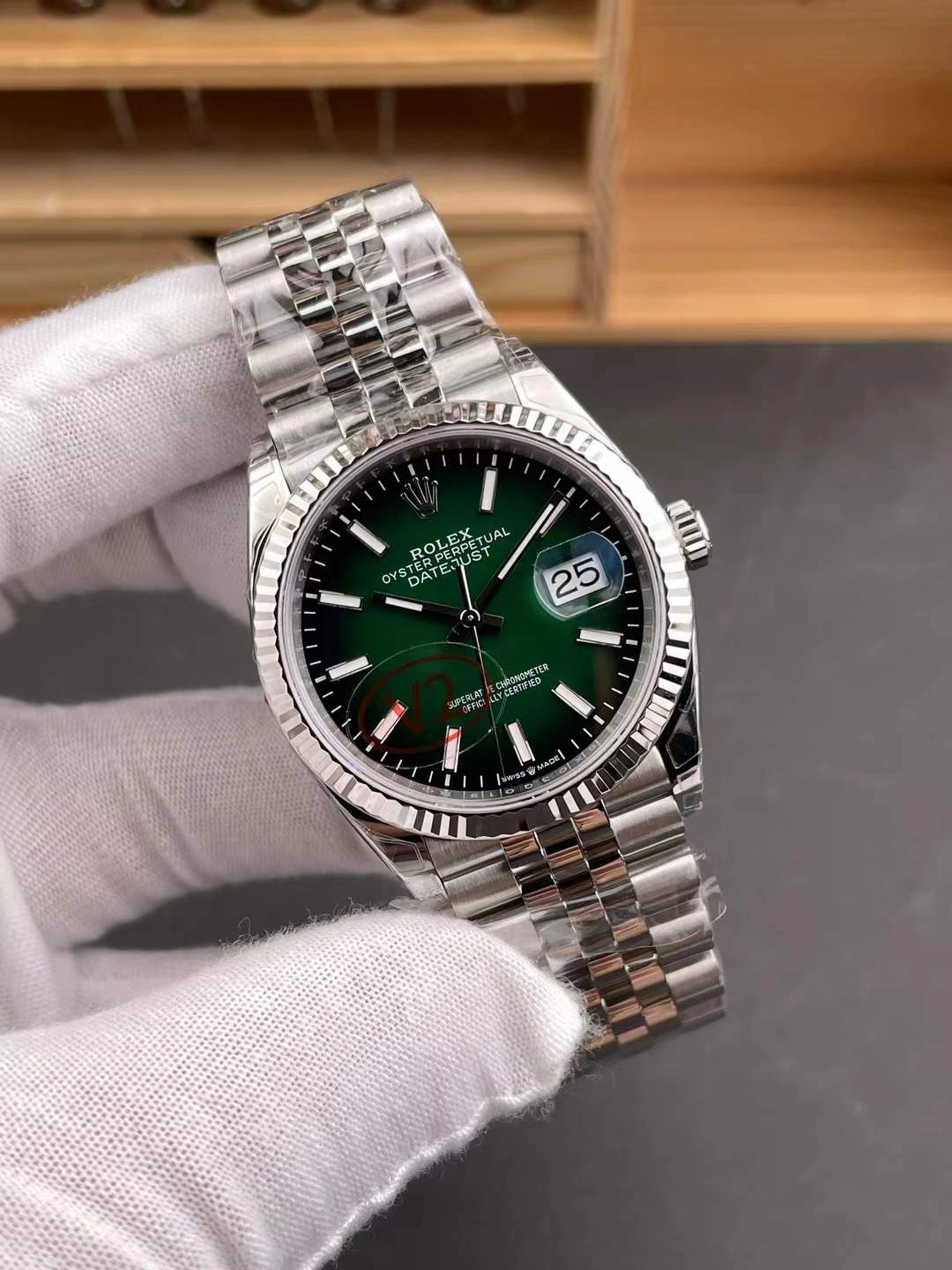 CBD Factory Rolex Datejust 36 Gradient Green Dial (126234) 1:1 Super Clone – DD3235 Movement UrbanChic 90