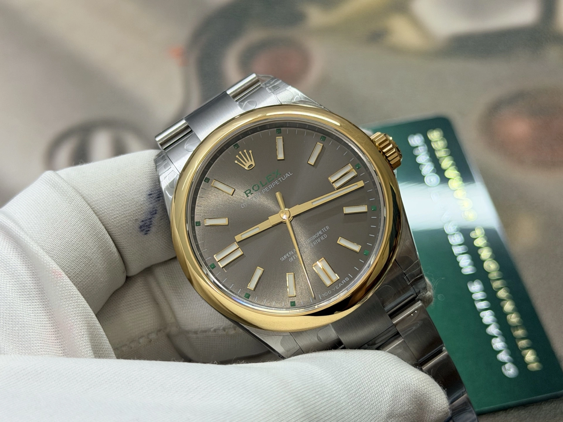 CBD Factory Rolex Oyster Perpetual 41mm “100 Years” Anniversary Edition (134303) 1:1 Super Clone – DD3230 Movement NewStyle 160