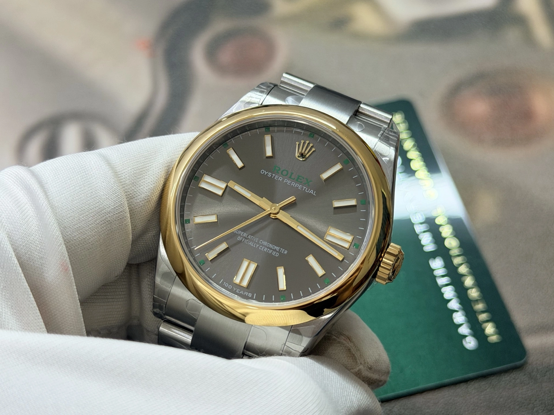 CBD Factory Rolex Oyster Perpetual 41mm “100 Years” Anniversary Edition (134303) 1:1 Super Clone – DD3230 Movement NewStyle 160