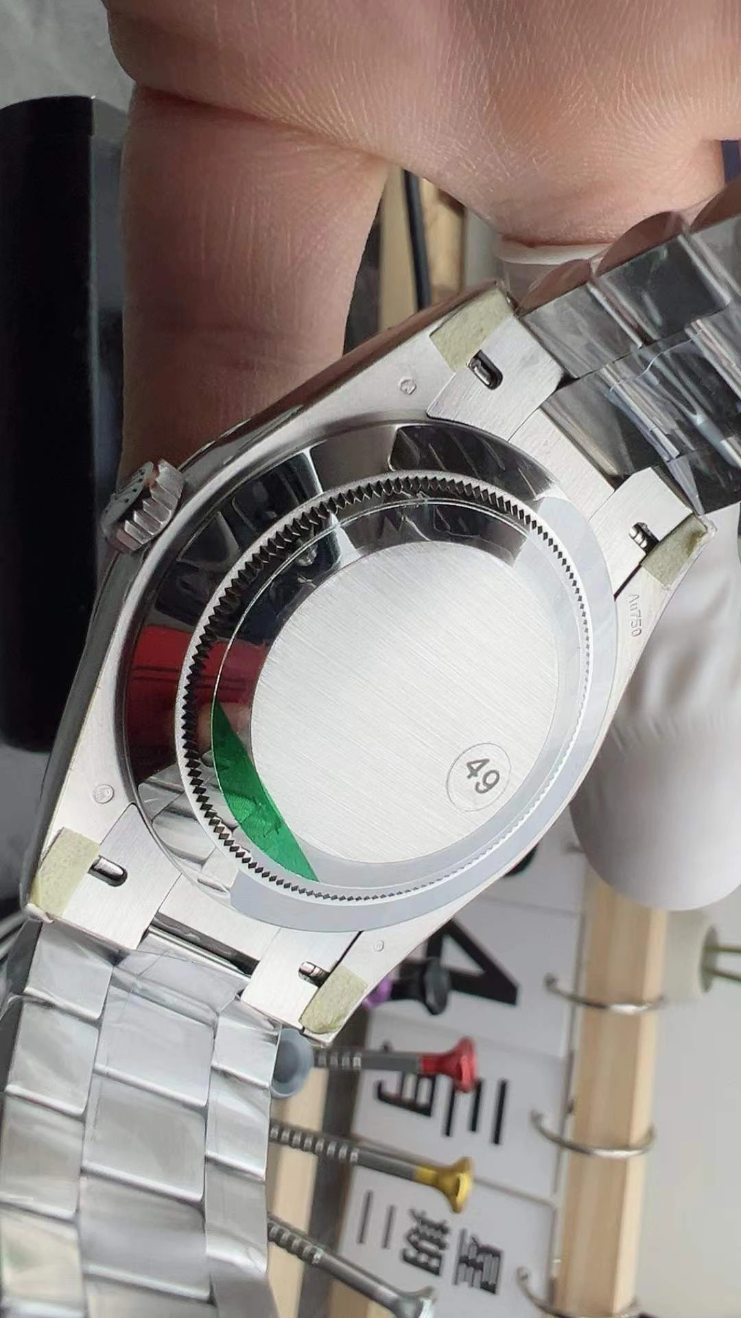 CBD Factory Rolex Day-Date 40 White Gold Grey Dial (228239) 1:1 Super Clone – DD3255 Movement SmoothTexture 129