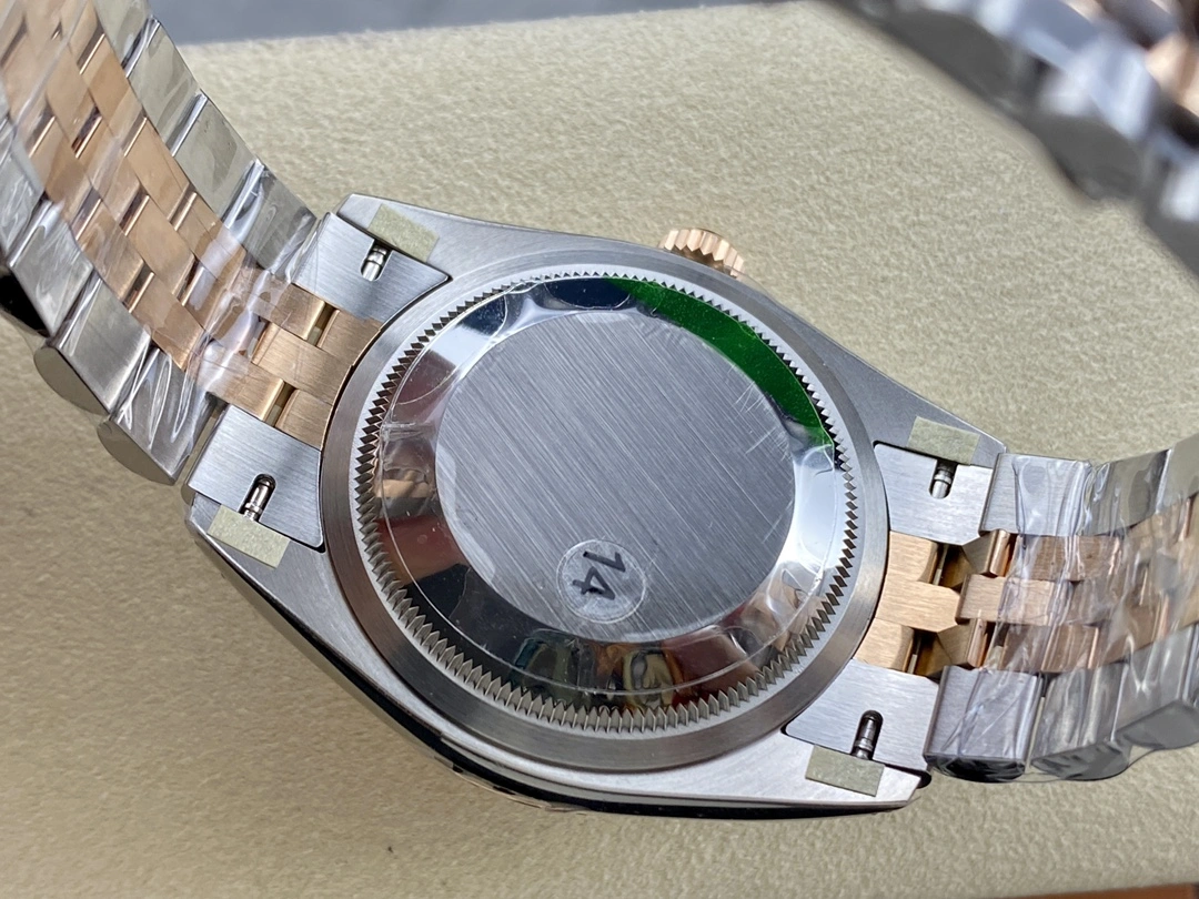 CBD Factory Rolex Datejust 36mm Two-Tone Rose Gold Rosé Dial with Diamond Roman Makes (126231) 1:1 Super Clone – DD3235 Movement WrinkleFree 114