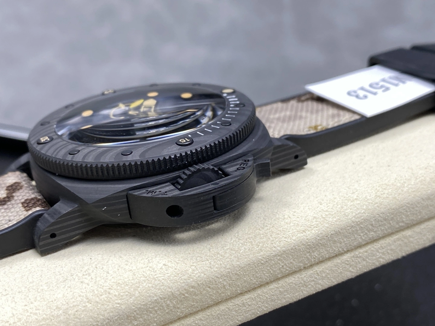 CBD Factory Panerai Submersible GMT Navy SEALs Carbotech 44mm PAM01324 1:1 Super Clone – DDP.900 GMT Movement Functional 407
