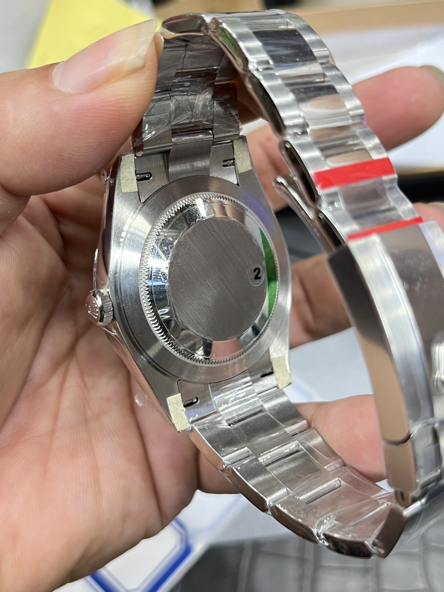 CBD Factory Rolex Datejust 41mm Sunburst Slate Grey Dial Smooth Bezel Oyster Bracelet (126300) 1:1 Super Clone – DD3235 Movement Minimalist 76