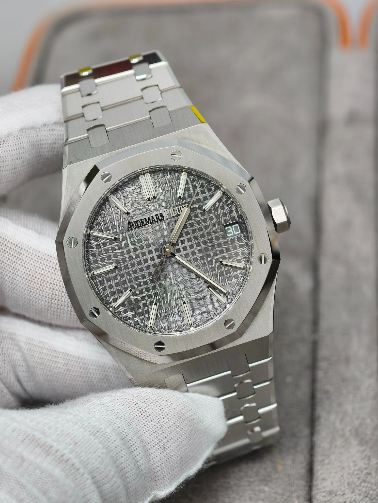 CBD Factory Audemars Piguet Royal Oak 41mm Grey Dial (15510ST) 1:1 Super Clone – DD4302 Movementt FastDry 348