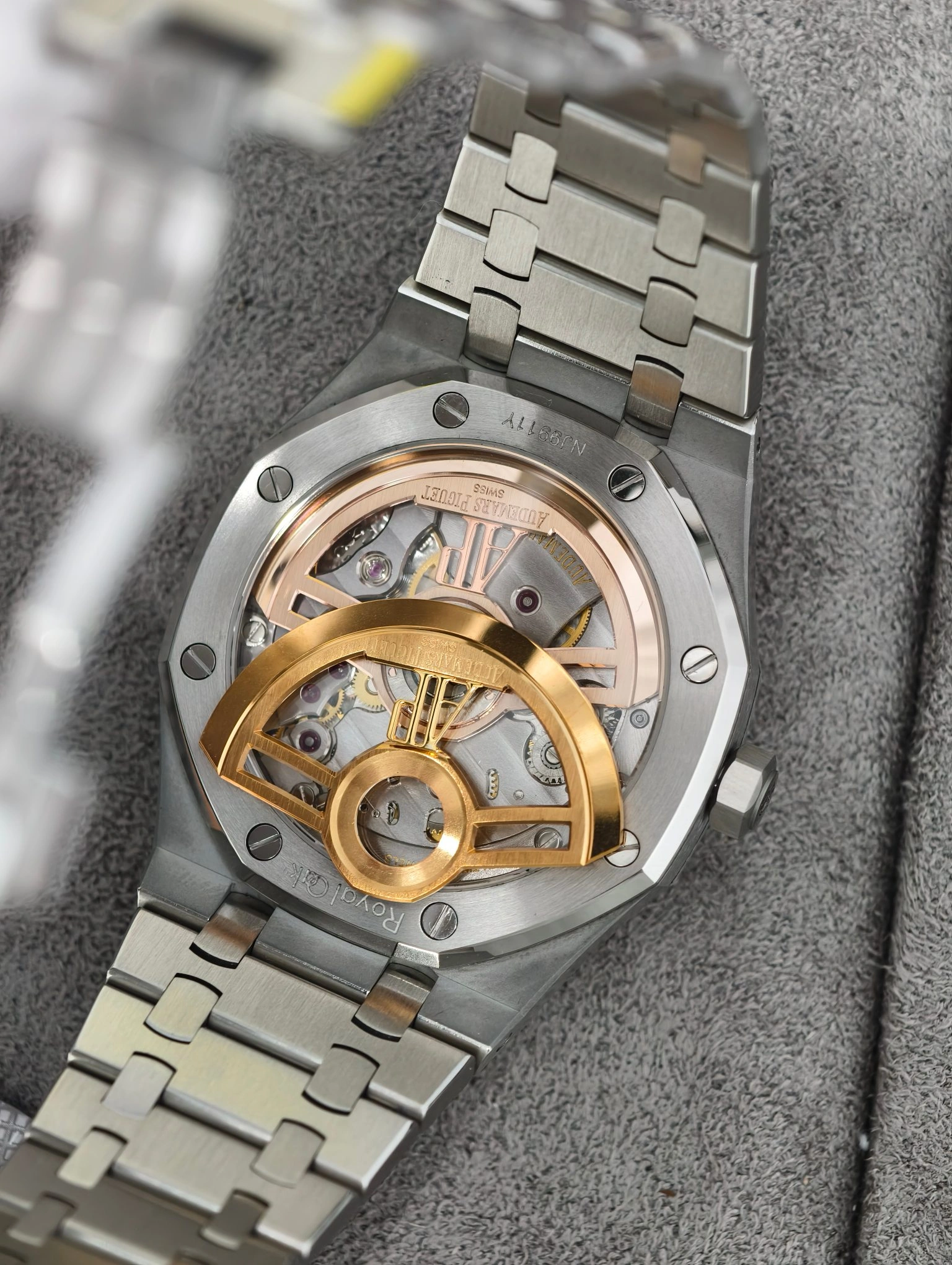 CBD Factory Audemars Piguet Royal Oak 41mm Grey Dial (15510ST) 1:1 Super Clone – DD4302 Movementt FastDry 348