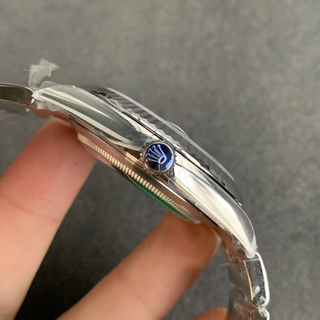 CBD Factory Rolex Datejust 41mm Silver Sunburst Dial Fluted Bezel Oyster Bracelet (126334) 1:1 Super Clone – DD3235 Movement HighQuality 77