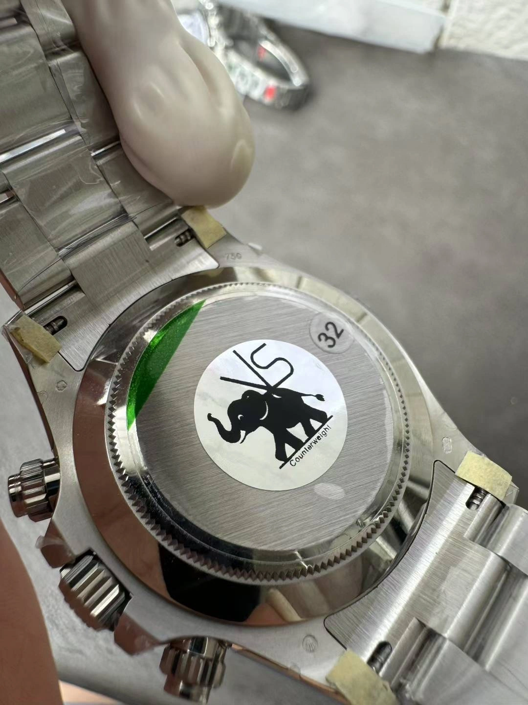Breathable CBD Factory Rolex Cosmograph Daytona White Gold Blue Dial (116509) 1:1 Super Clone – DD4130 Movement 51