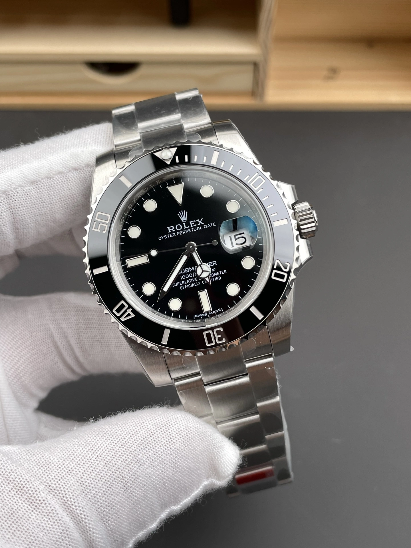 CBD Factory Rolex Submariner Date “Black Submariner” 40mm (116610LN) 1:1 Super Clone – DD3135 Movement TopPick 193