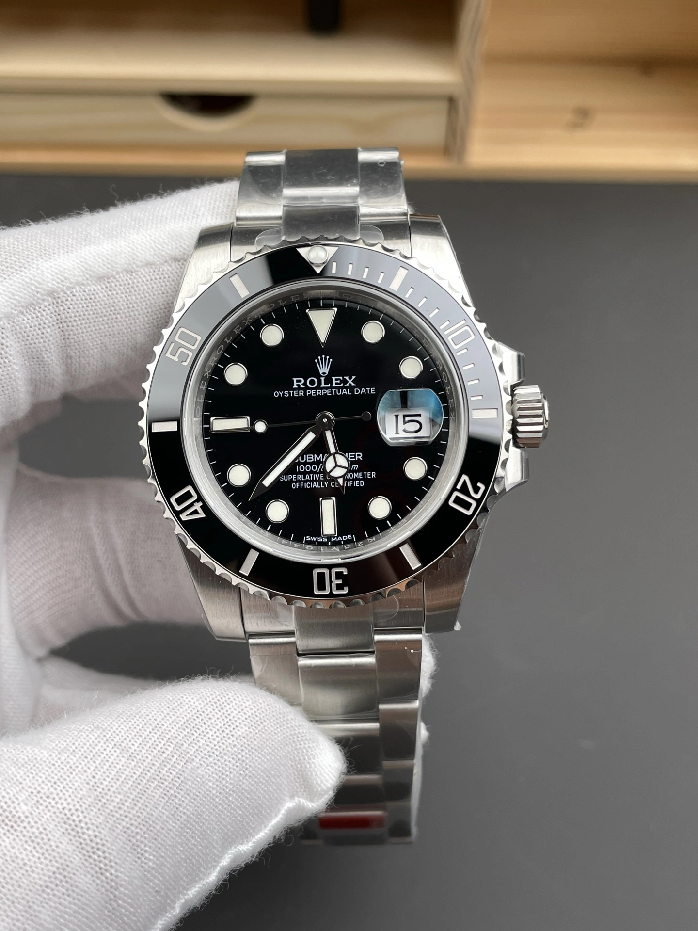 CBD Factory Rolex Submariner Date “Black Submariner” 40mm (116610LN) 1:1 Super Clone – DD3135 Movement TopPick 193