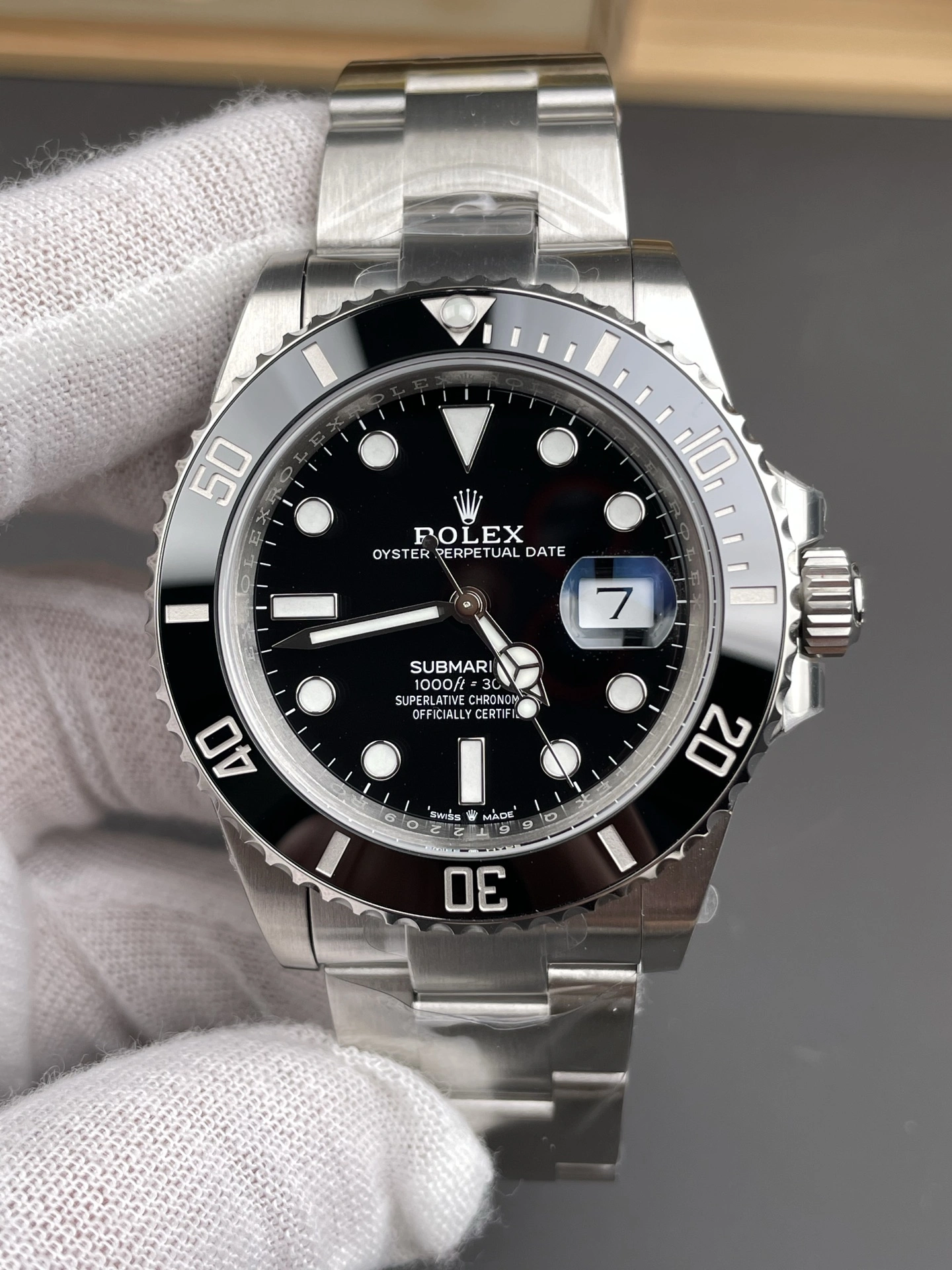 Unisex CBD Factory Rolex Submariner Date “Black Submariner” 41mm (126610LN) 1:1 Super Clone – DD3235 Movement 186