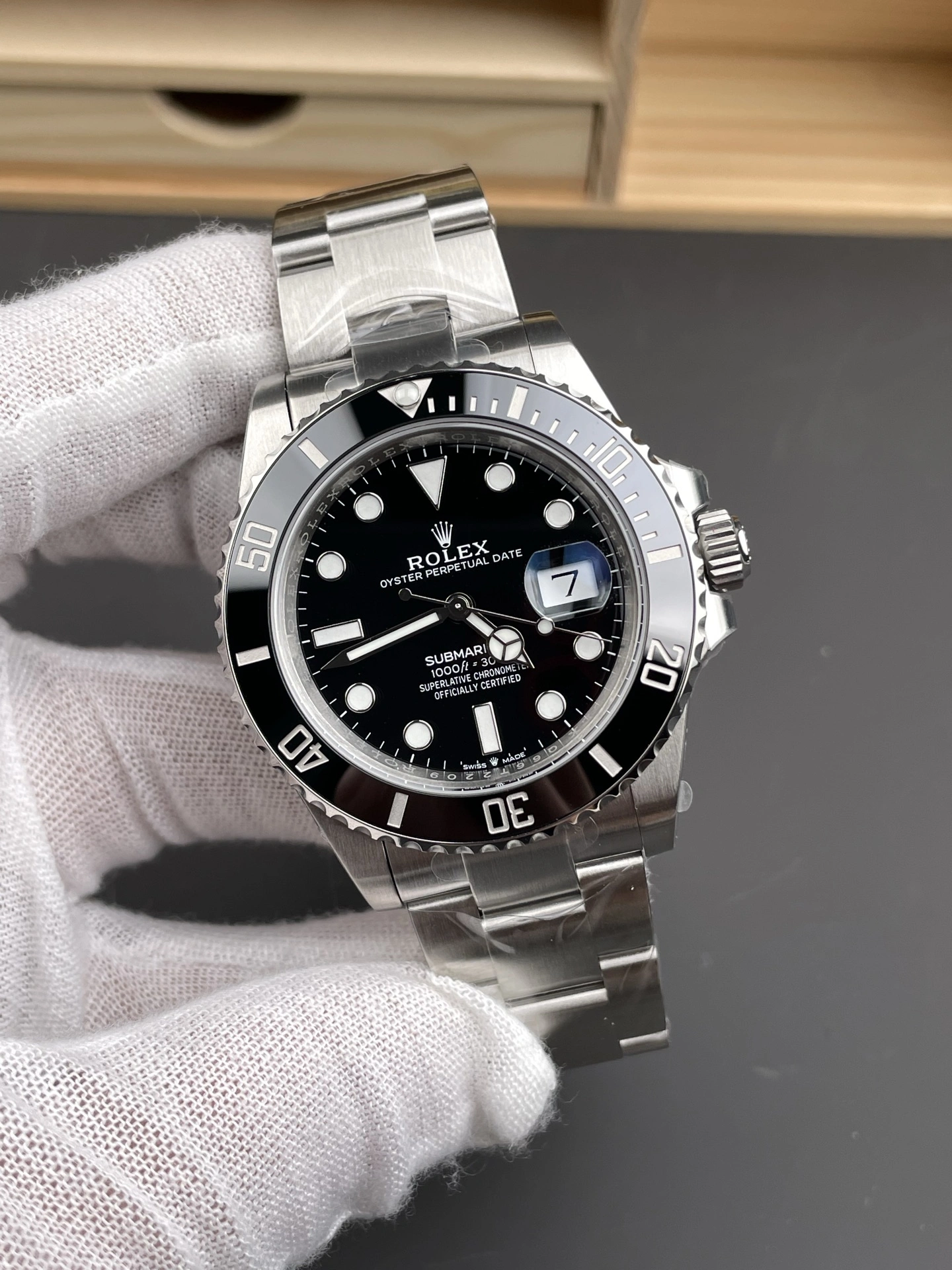 Unisex CBD Factory Rolex Submariner Date “Black Submariner” 41mm (126610LN) 1:1 Super Clone – DD3235 Movement 186