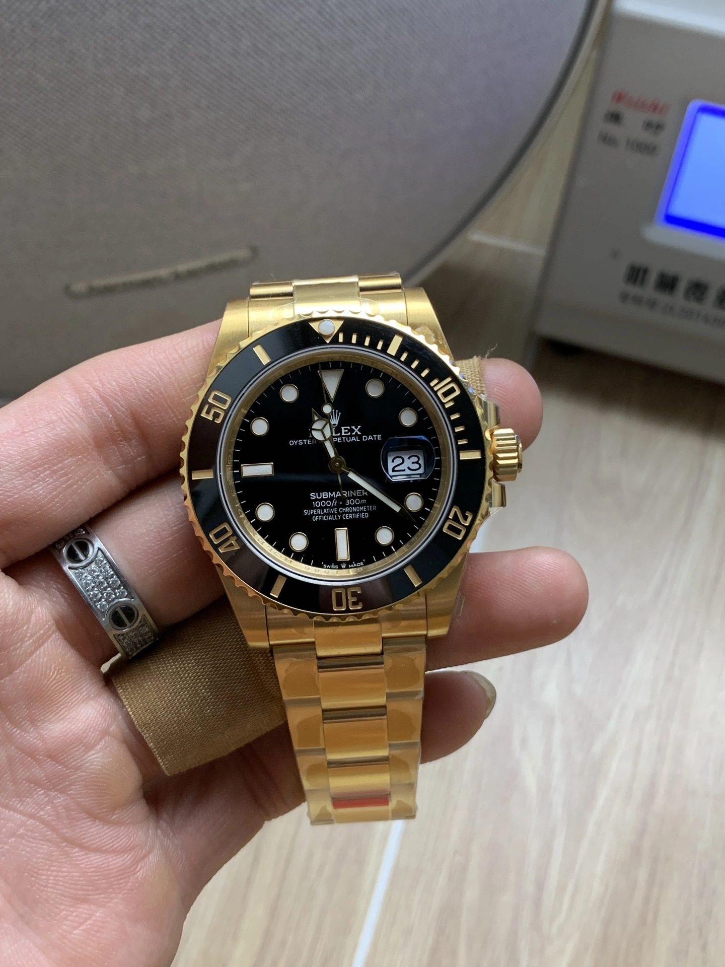 Neat CBD Factory Rolex Submariner Date “Solid Gold Black” 41mm (126618LN) 1:1 Super Clone – DD3235 Movement 204