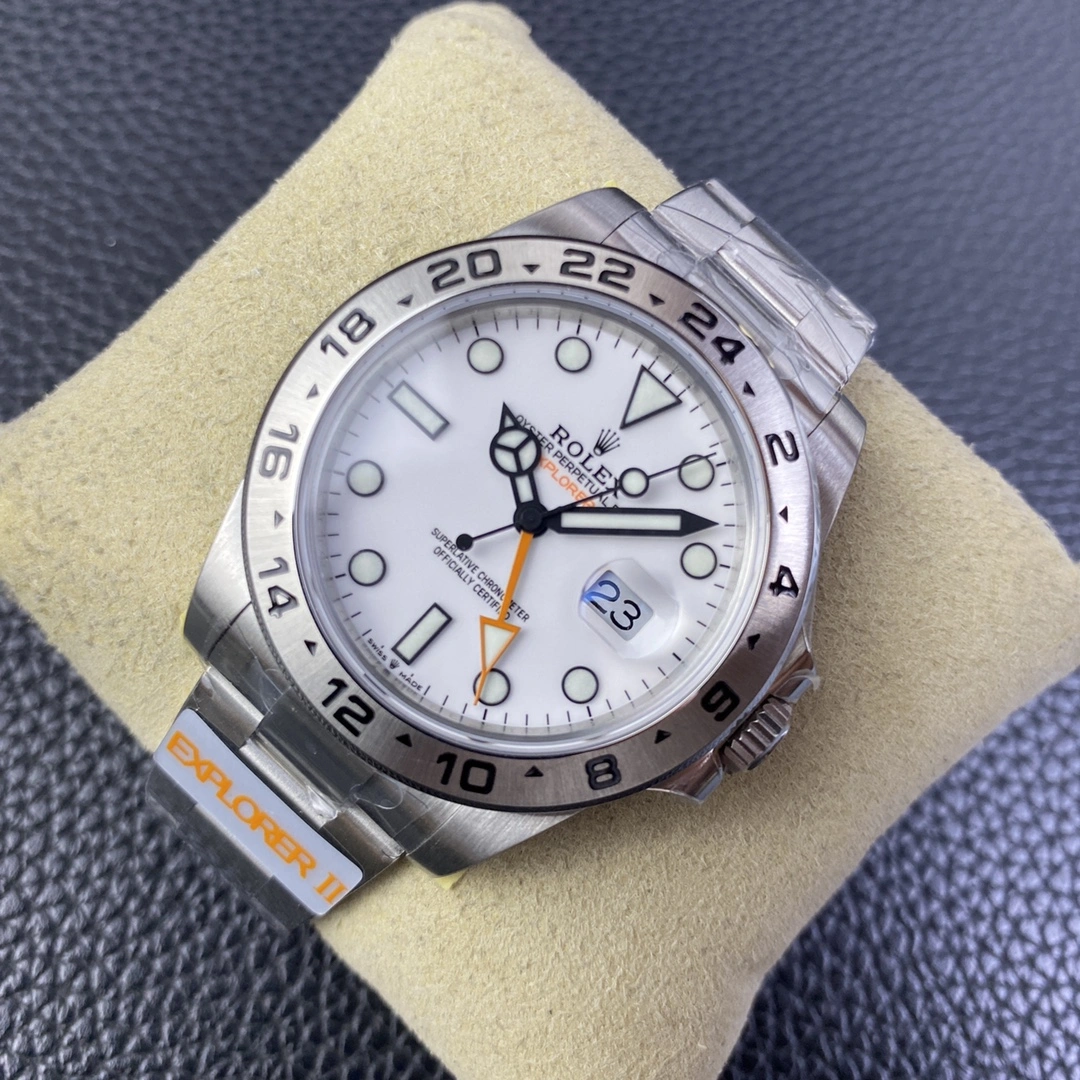 CBD Factory Rolex Explorer II 42mm “Polar” White Dial (226570) 1:1 Super Clone – DD3285 Movement EyeCatching 138
