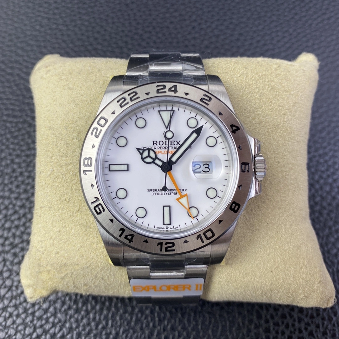 CBD Factory Rolex Explorer II 42mm “Polar” White Dial (226570) 1:1 Super Clone – DD3285 Movement EyeCatching 138