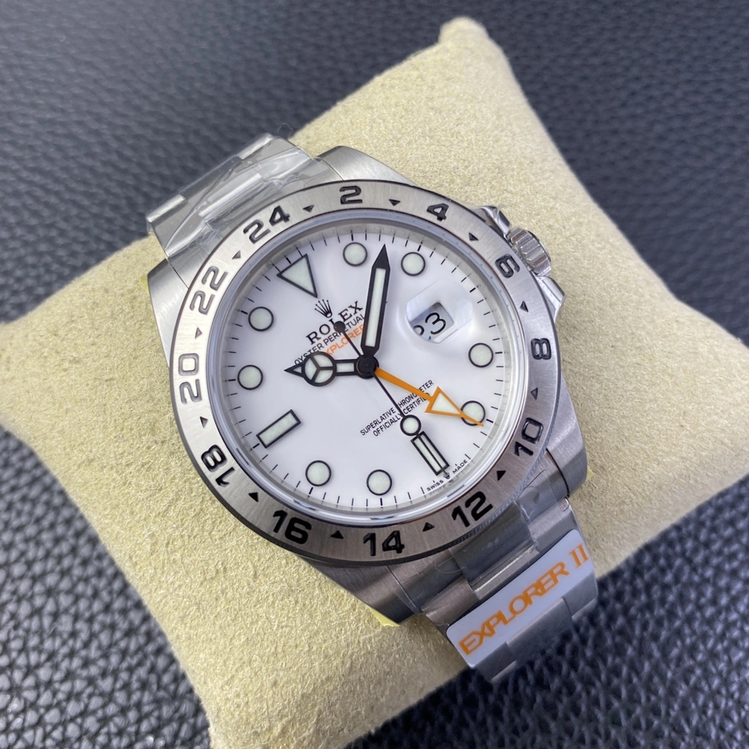 CBD Factory Rolex Explorer II 42mm “Polar” White Dial (226570) 1:1 Super Clone – DD3285 Movement EyeCatching 138