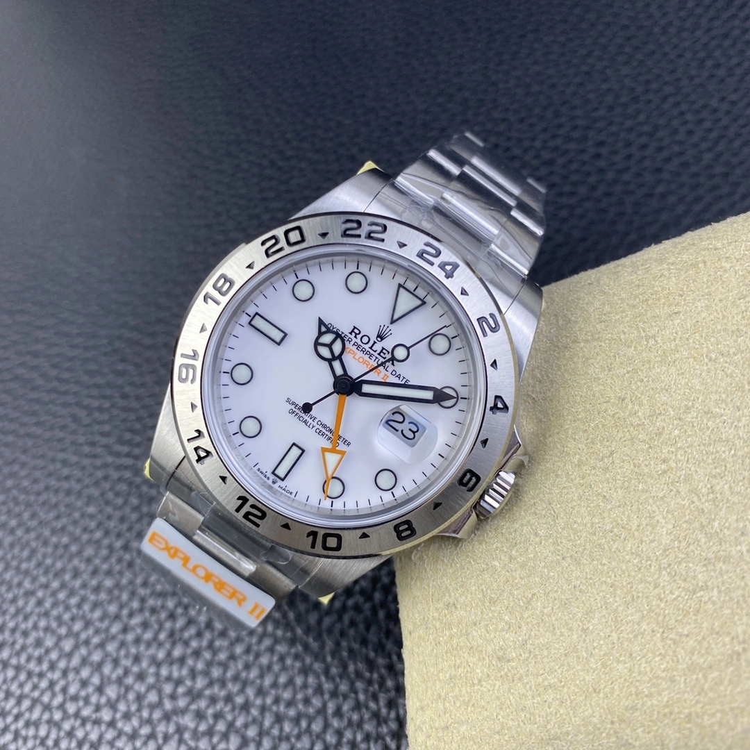 CBD Factory Rolex Explorer II 42mm “Polar” White Dial (226570) 1:1 Super Clone – DD3285 Movement EyeCatching 138